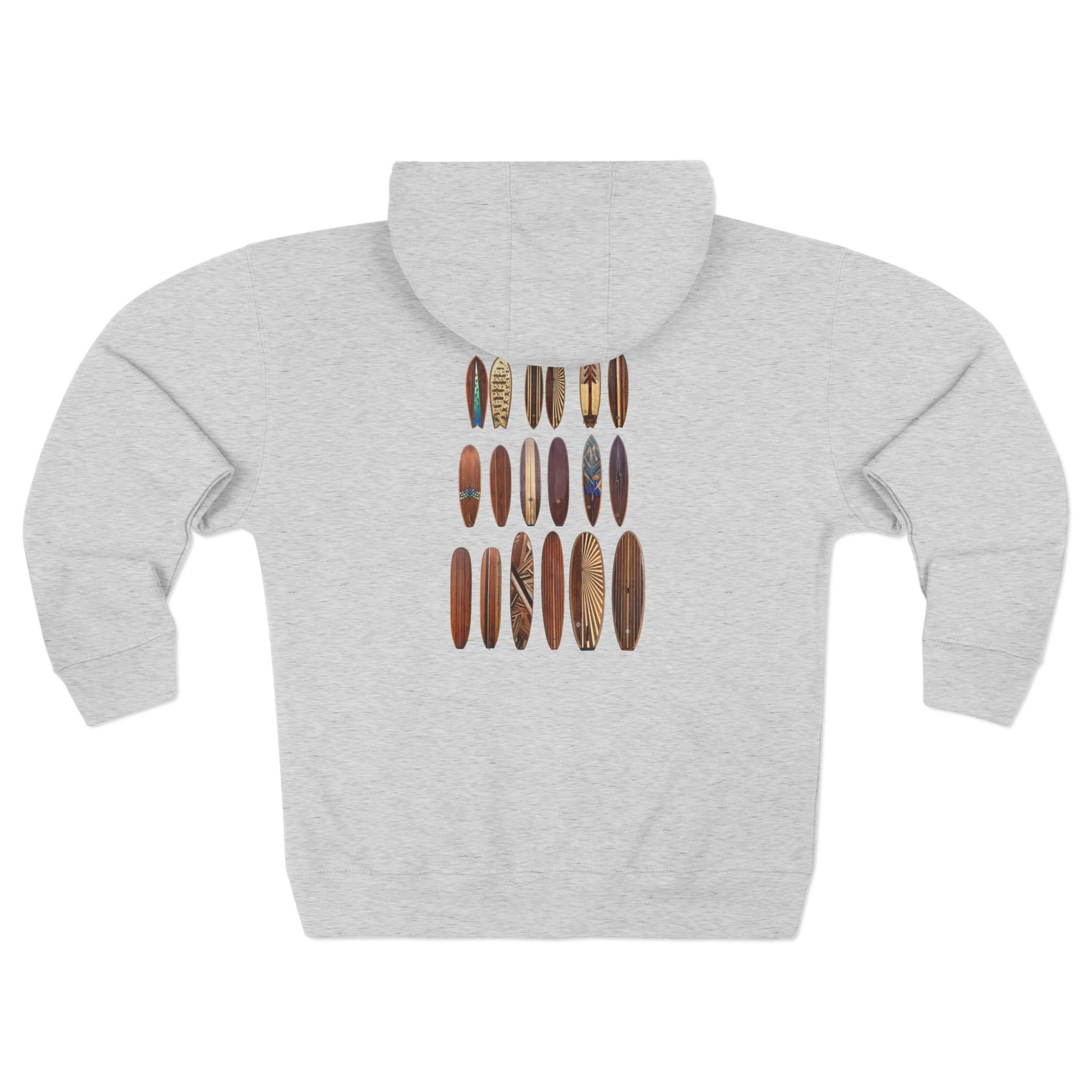 Ventana Wooden Surfboards zip fleece hoodie image 6