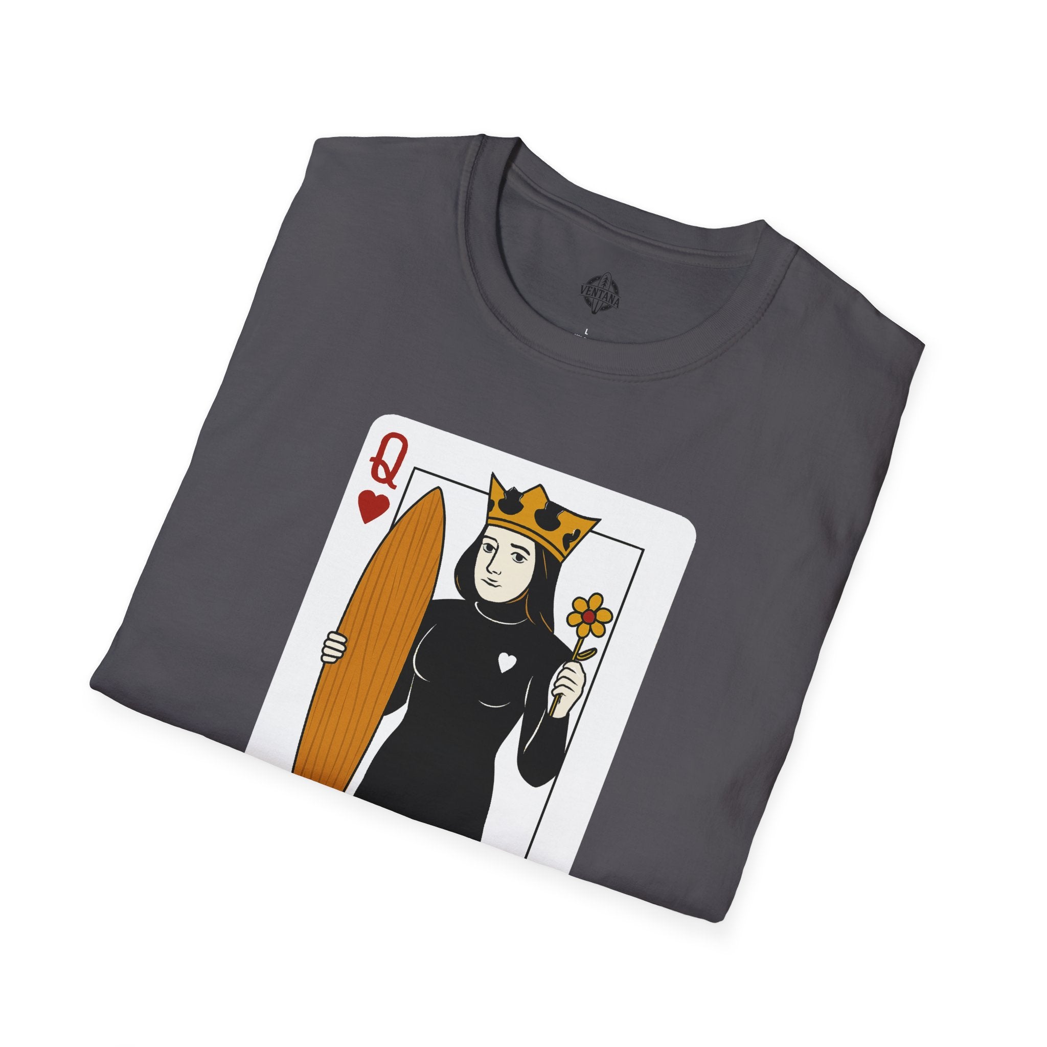 Queen of Hearts Surfer T-Shirt