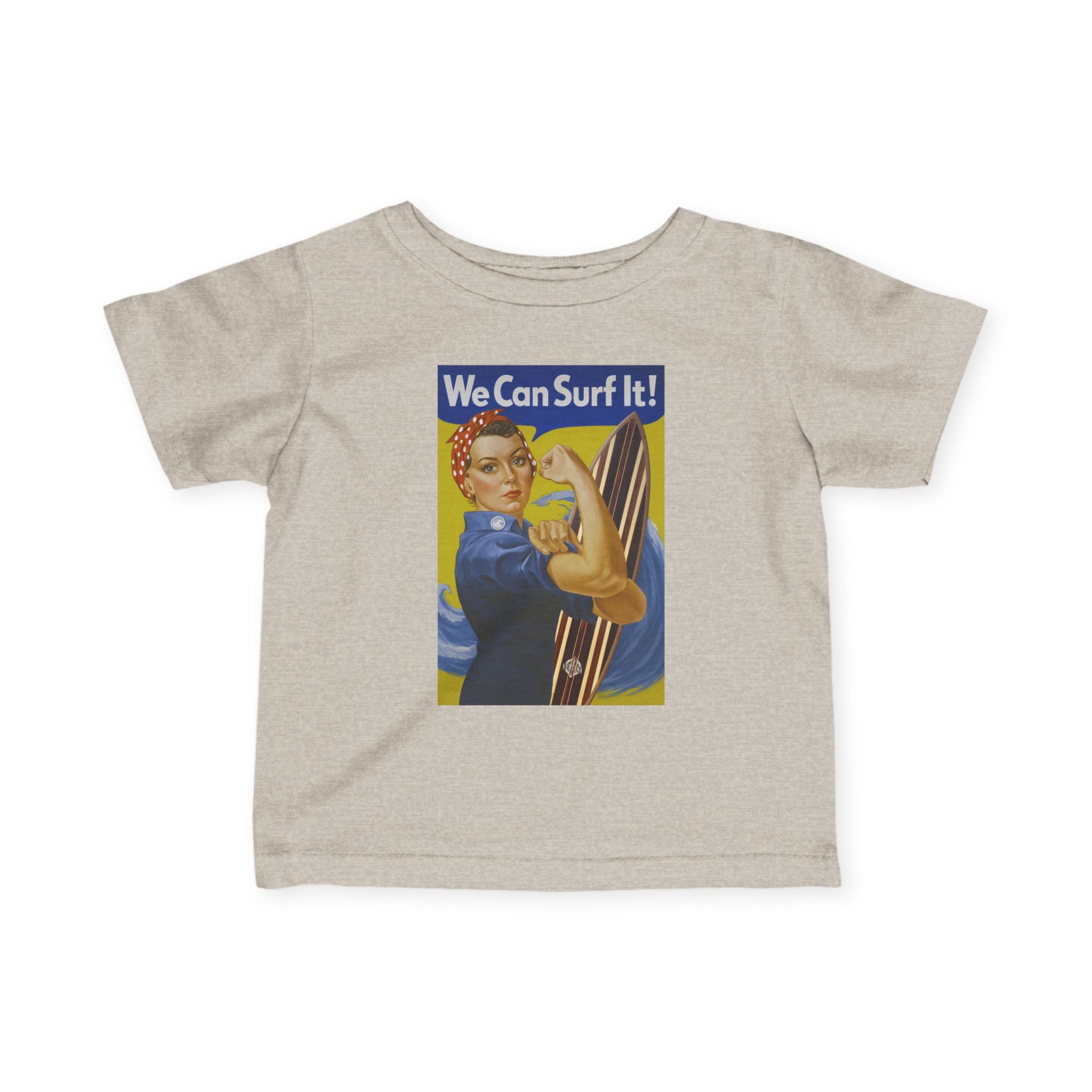 Rosie the Surfer infant cotton t-shirt image 4