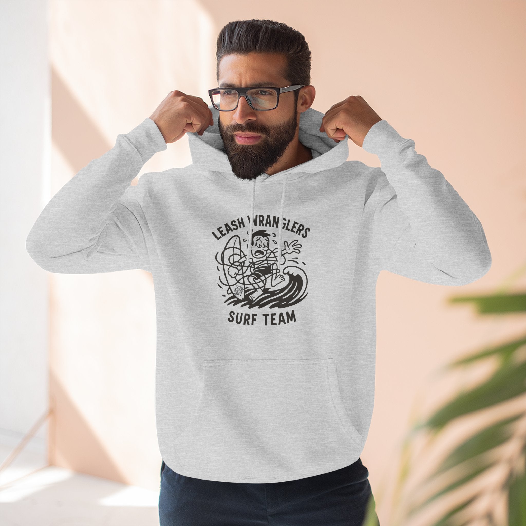 Leash Wranglers Surf Team fleece hoodie image 20