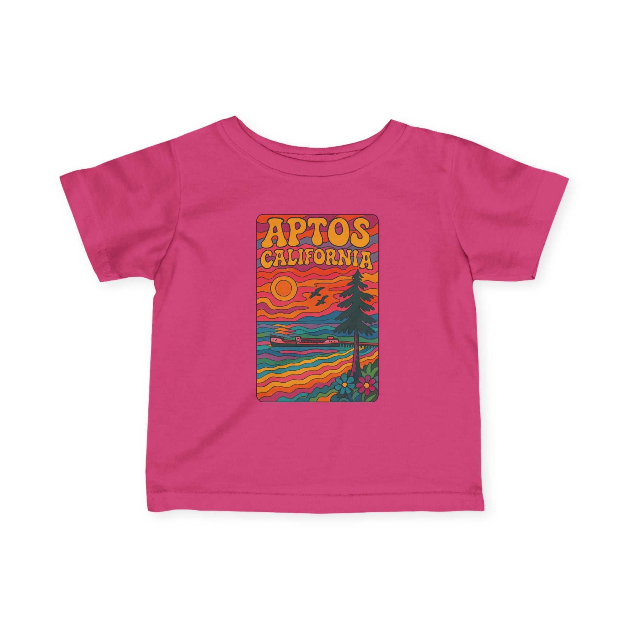 Aptos California Psychedelic - Infant 100% Cotton T-Shirt
