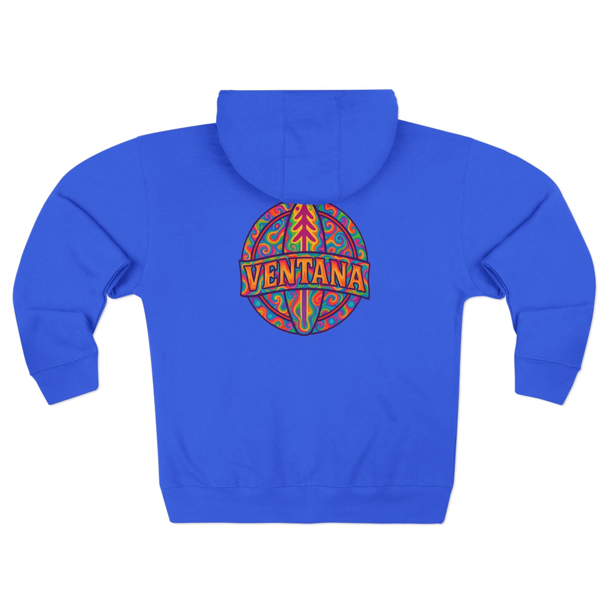 Ventana Psychedelic Treefish Logo Zip Hoodie