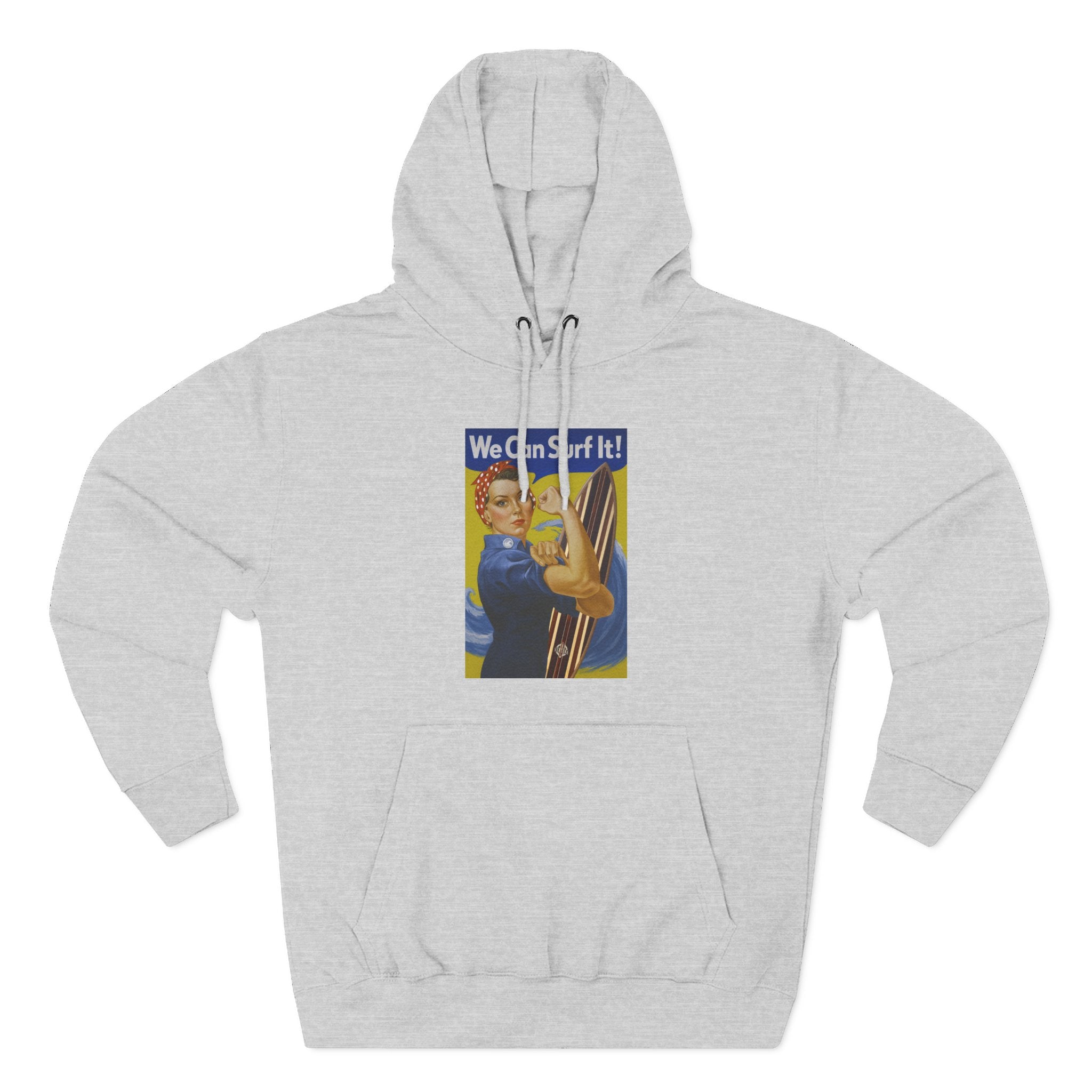 Rosie the Surfer fleece hoodie image 6