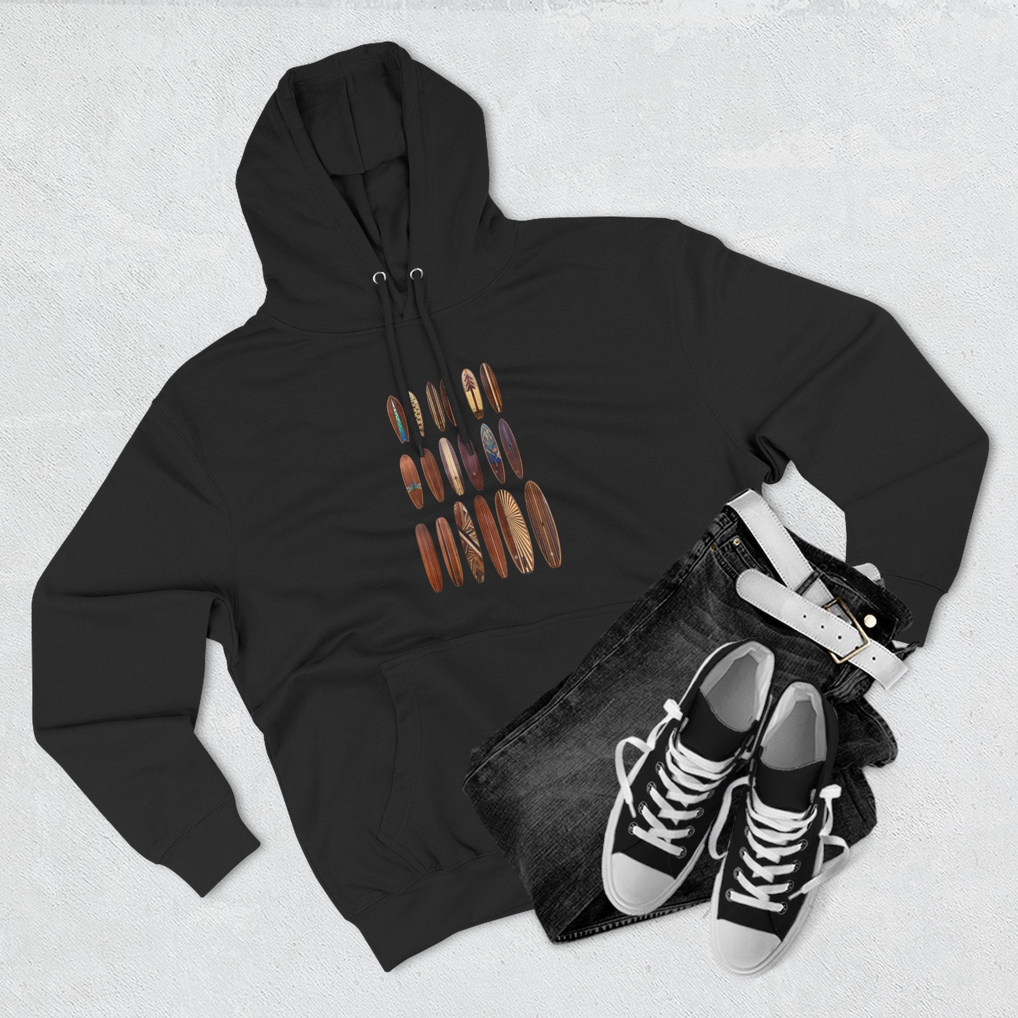 Ventana Wooden Surfboards Fleece Hoodie