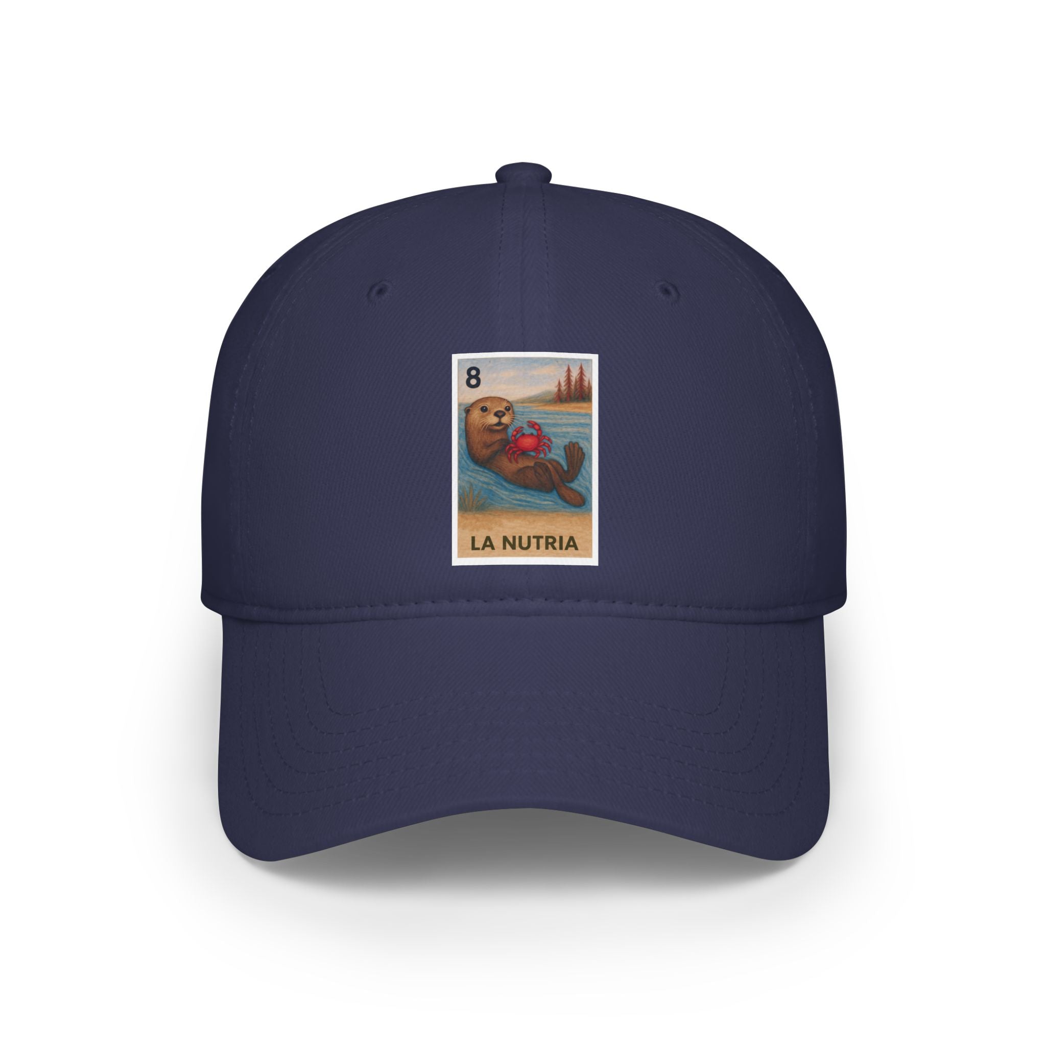 Sea Otter Lotería baseball cap image 1