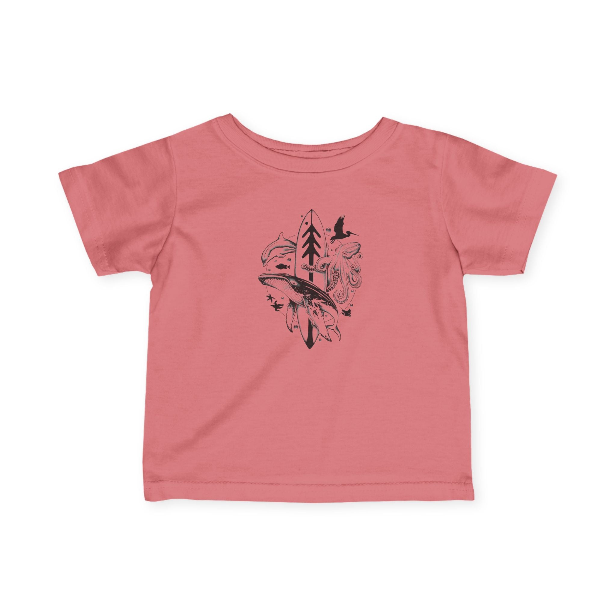Ventana Monterey Bay by Thiago Bianchini infant cotton t-shirt image 17