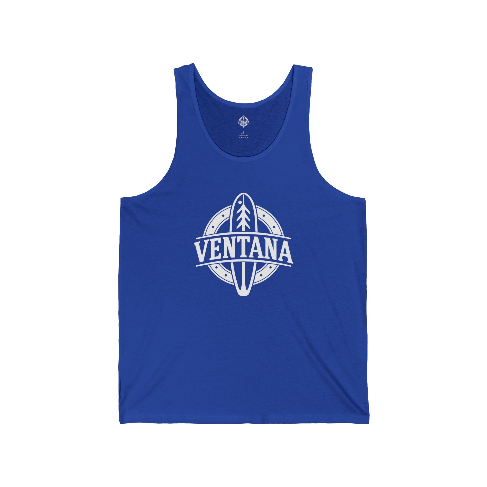 Ventana Psychedelic Treefish Logo jersey tank top image 10