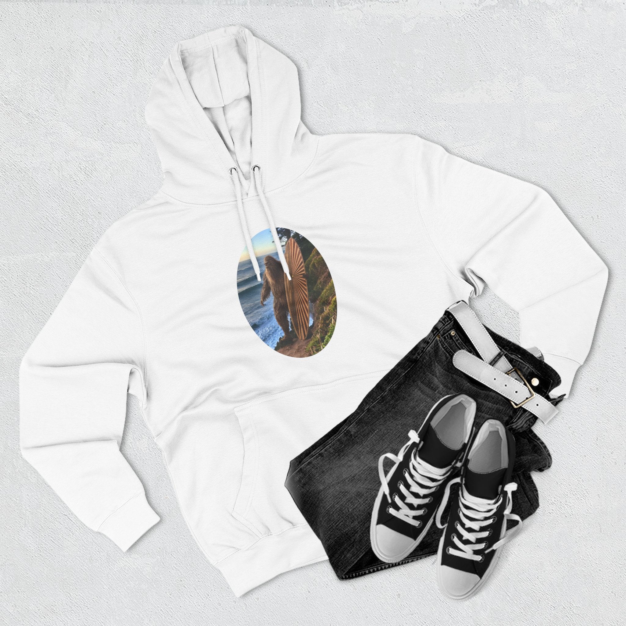 Ventana Real Surfsquatch fleece hoodie image 12