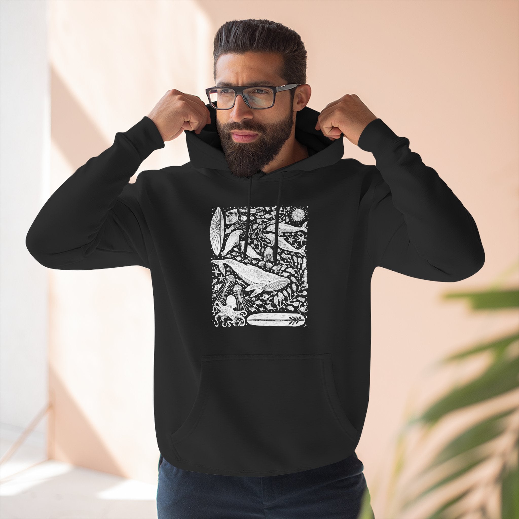 Ventana Marine Life Fleece Hoodie