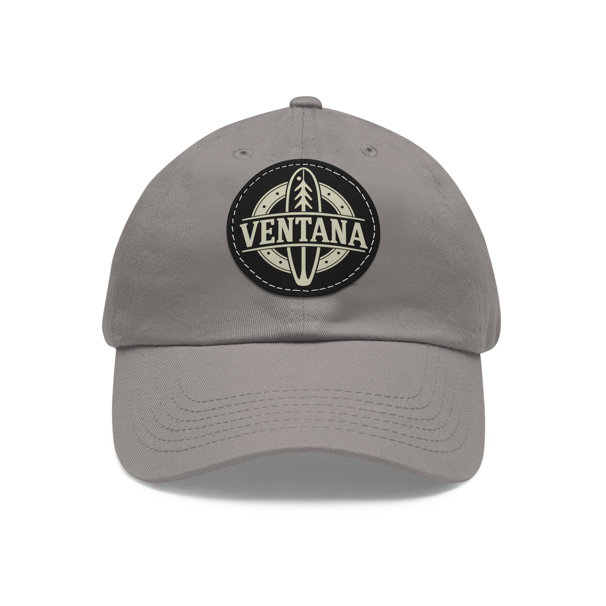 Ventana Treefish Logo Vegan Leather Patch Hat