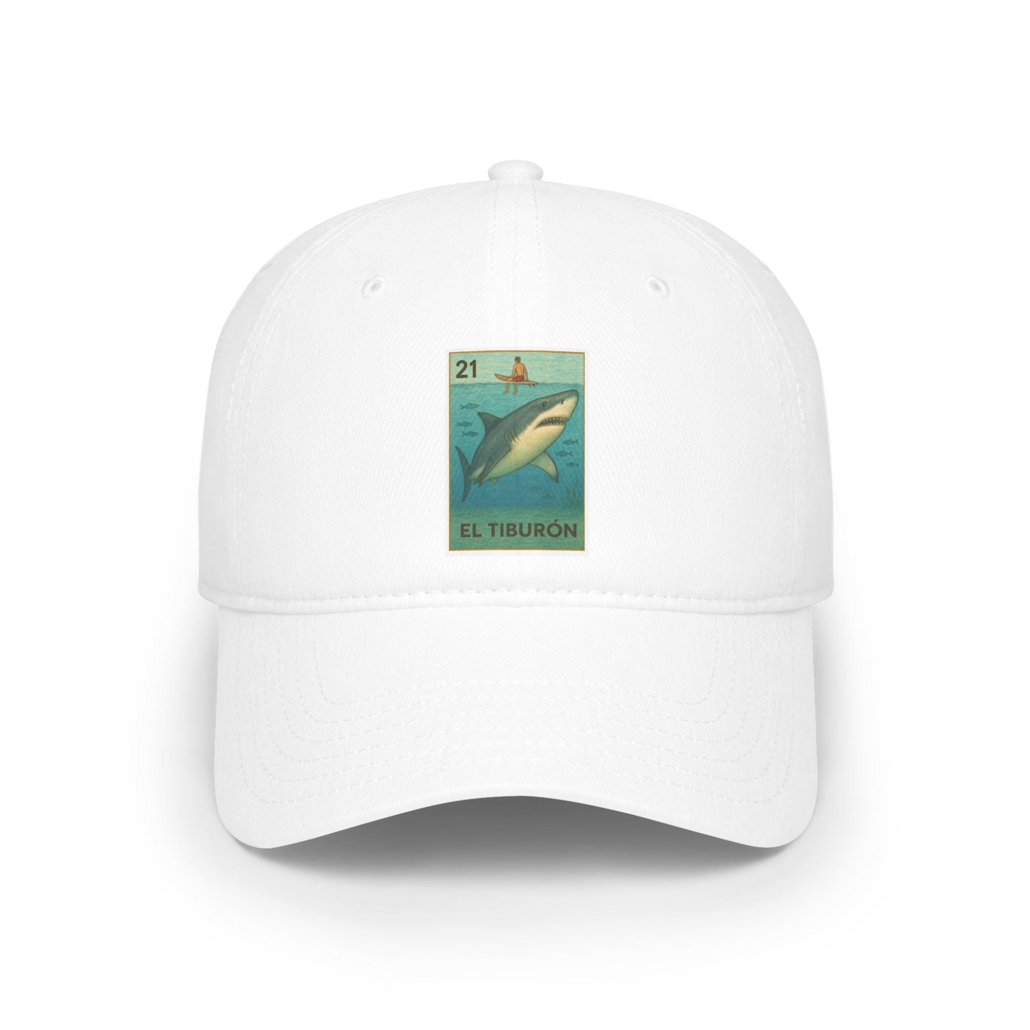 Shark Lotería baseball cap image 6