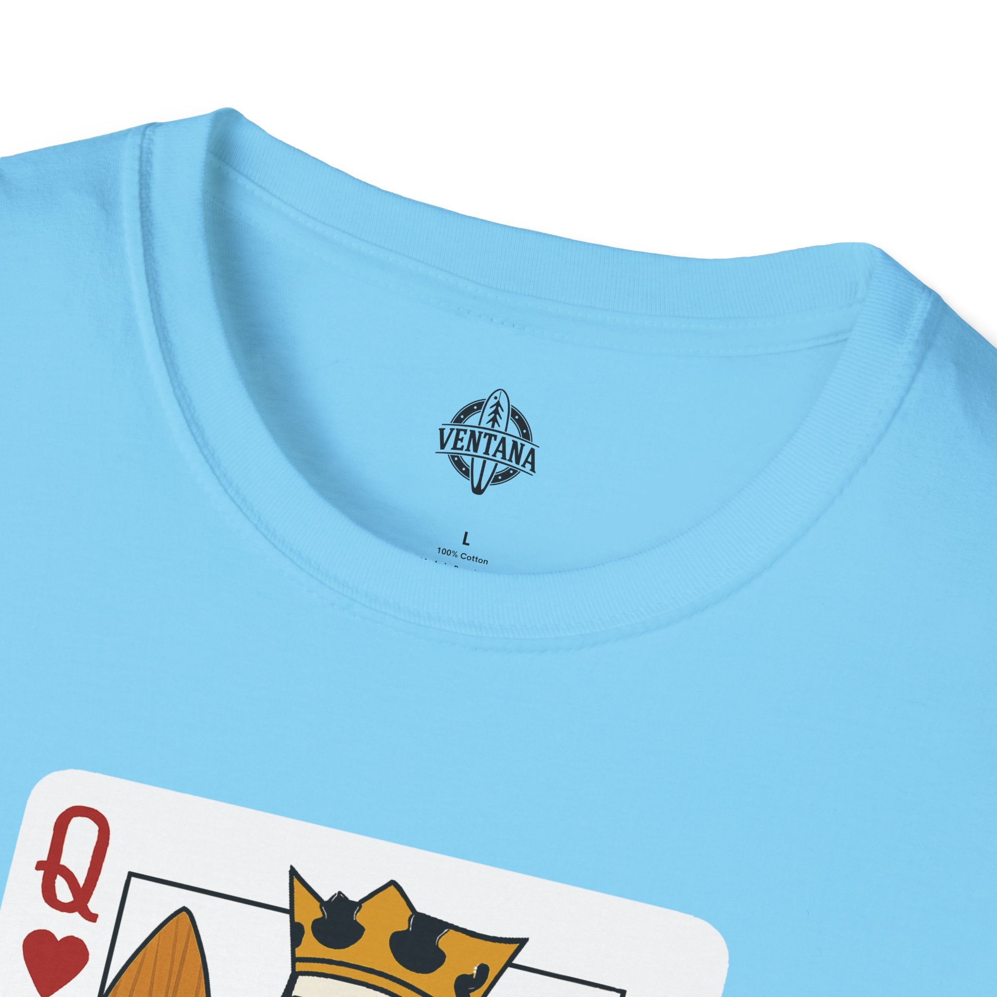 Queen of Hearts Surfer T-Shirt