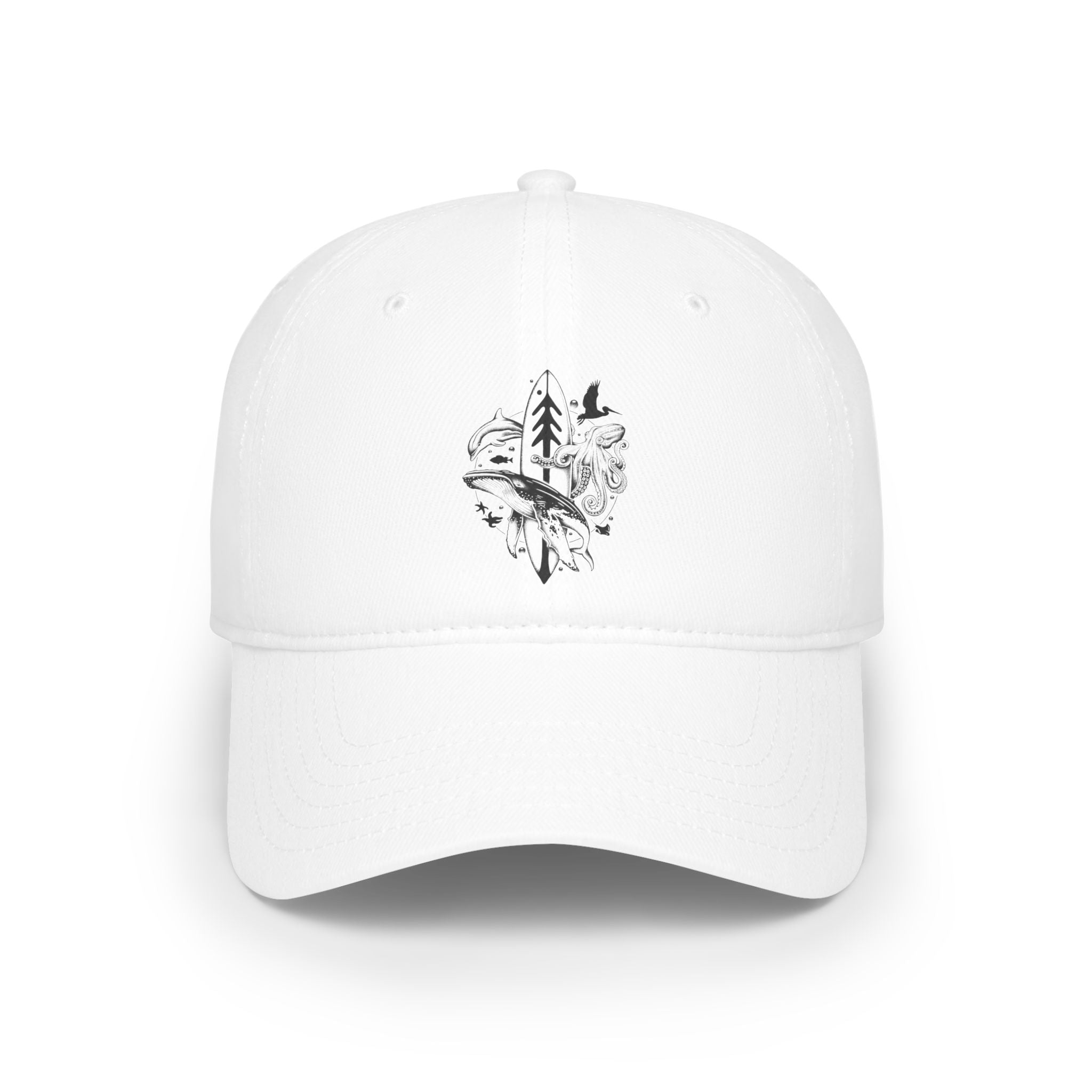 Ventana Monterey Bay by Thiago Bianchini baseball cap image 7