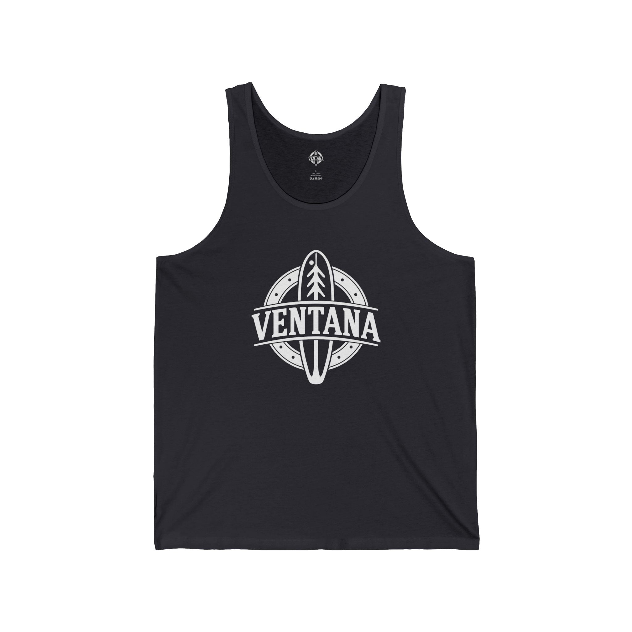 Ventana Psychedelic Treefish Logo jersey tank top image 6