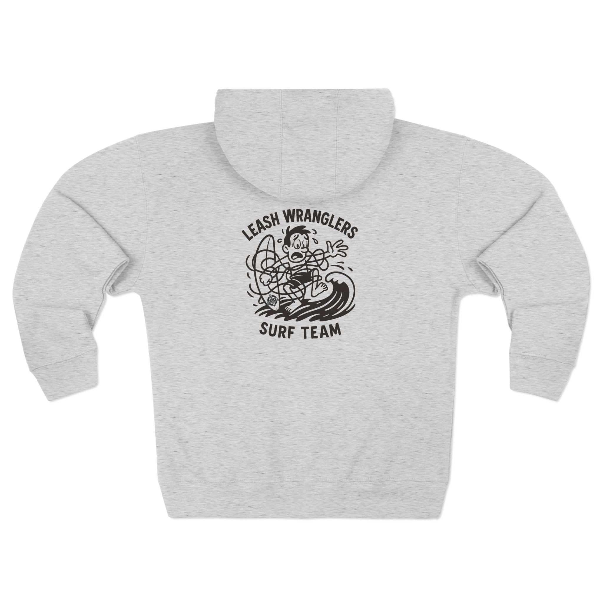 Leash Wranglers Surf Team zip fleece hoodie image 7