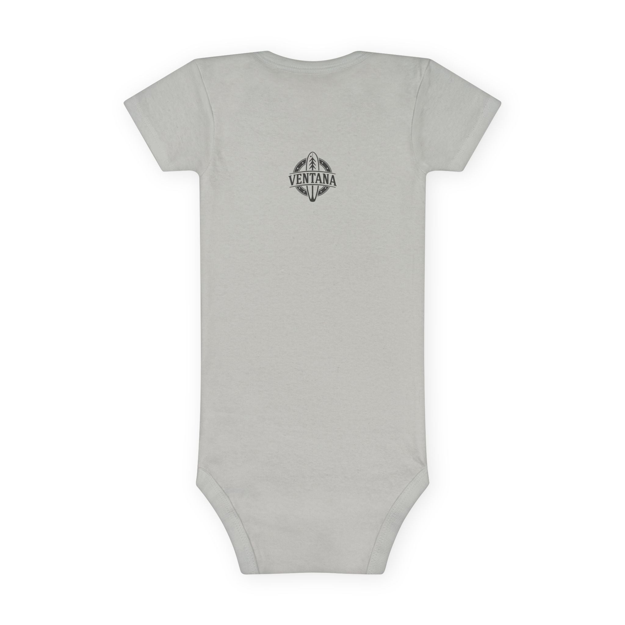 Capybara Surfer - Baby Short Sleeve 100% Cotton Onesie