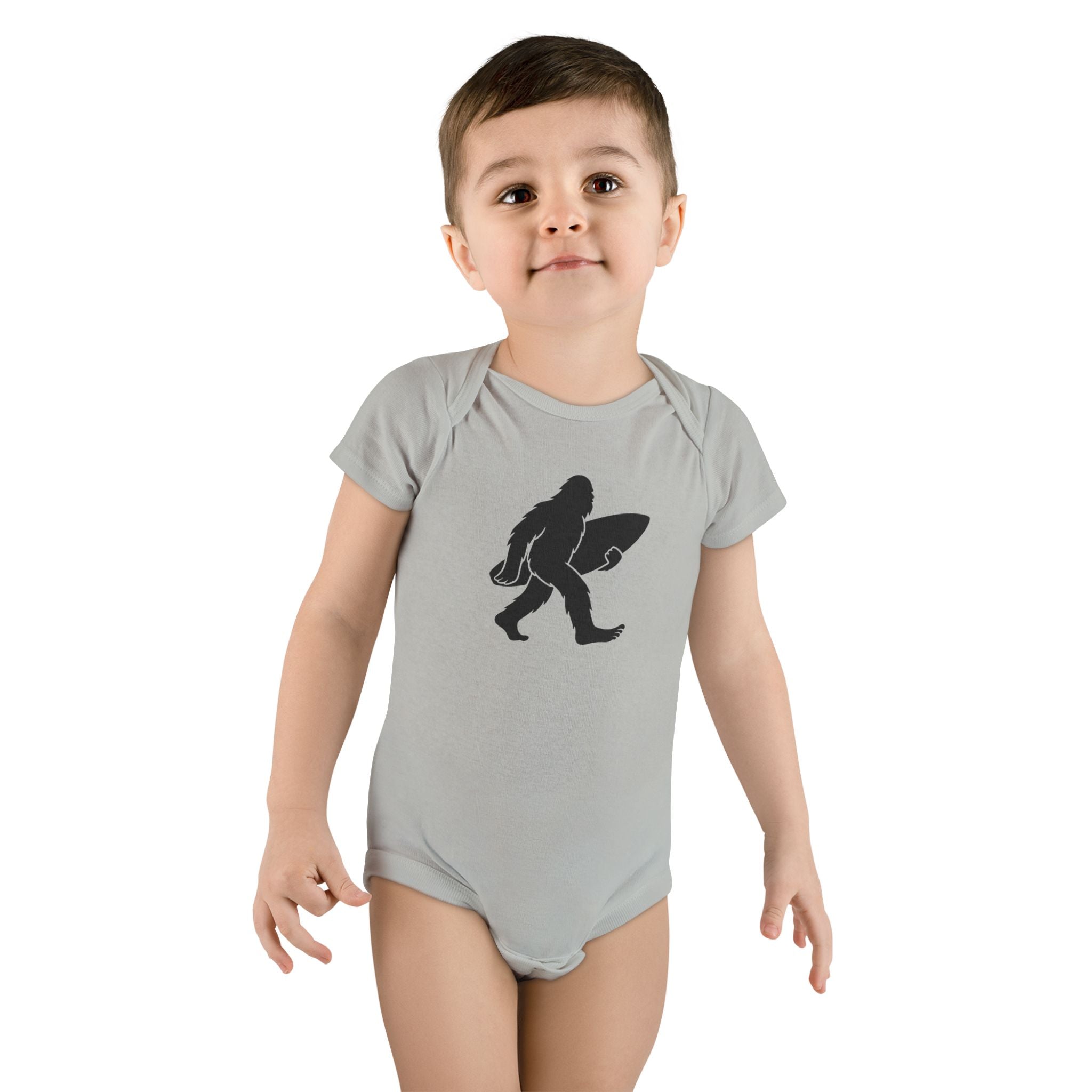 Ventana Surfsquatch baby cotton onesie image 9
