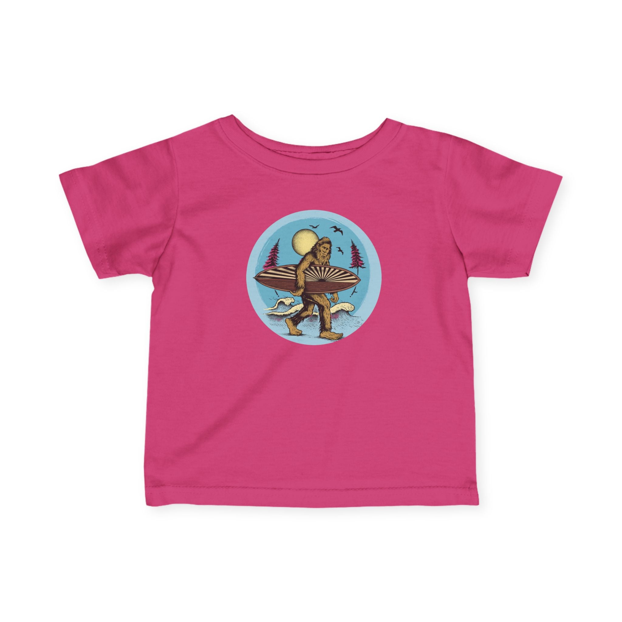 Ventana Surfsquatch by Thiago Bianchini infant cotton t-shirt image 15