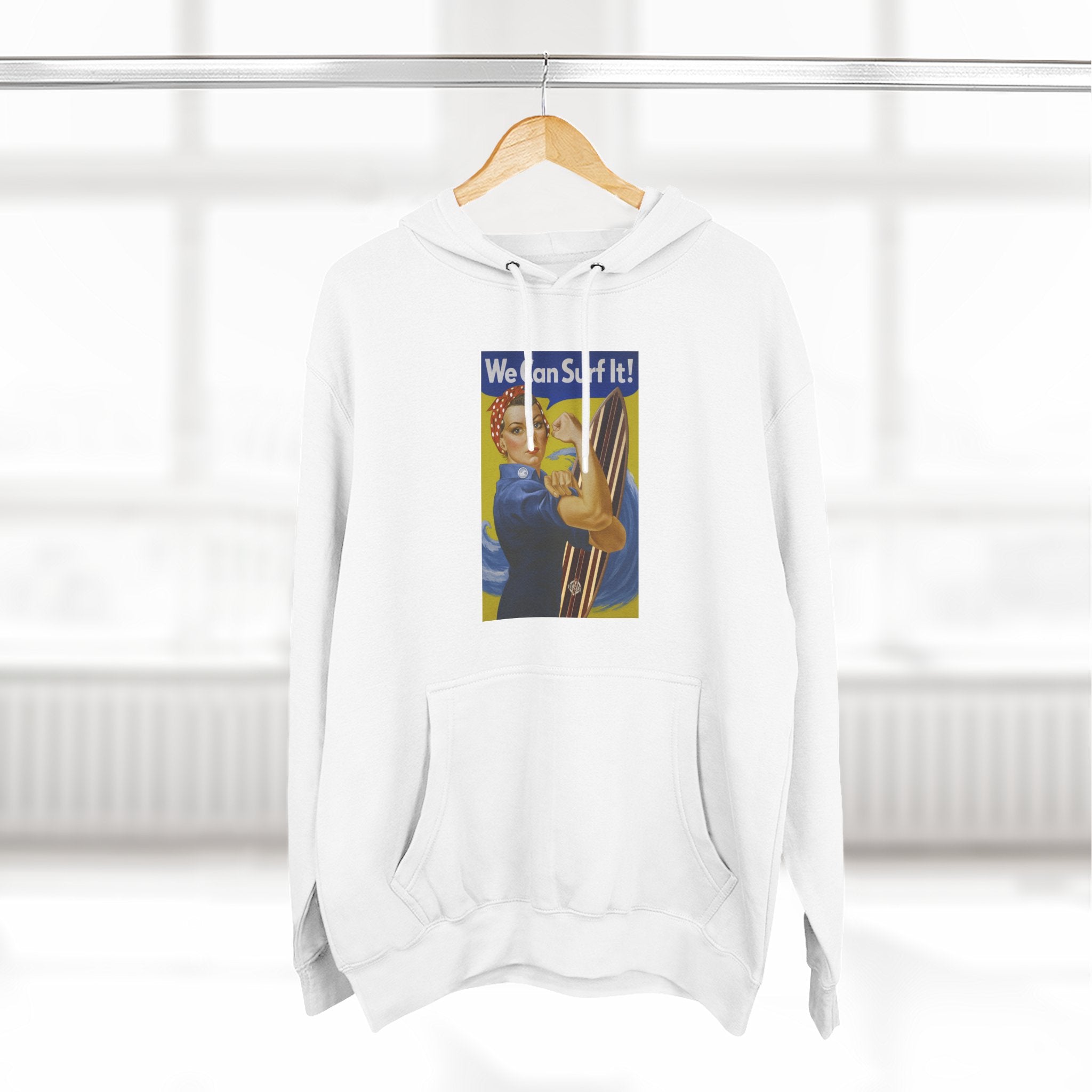 Rosie the Surfer fleece hoodie image 13