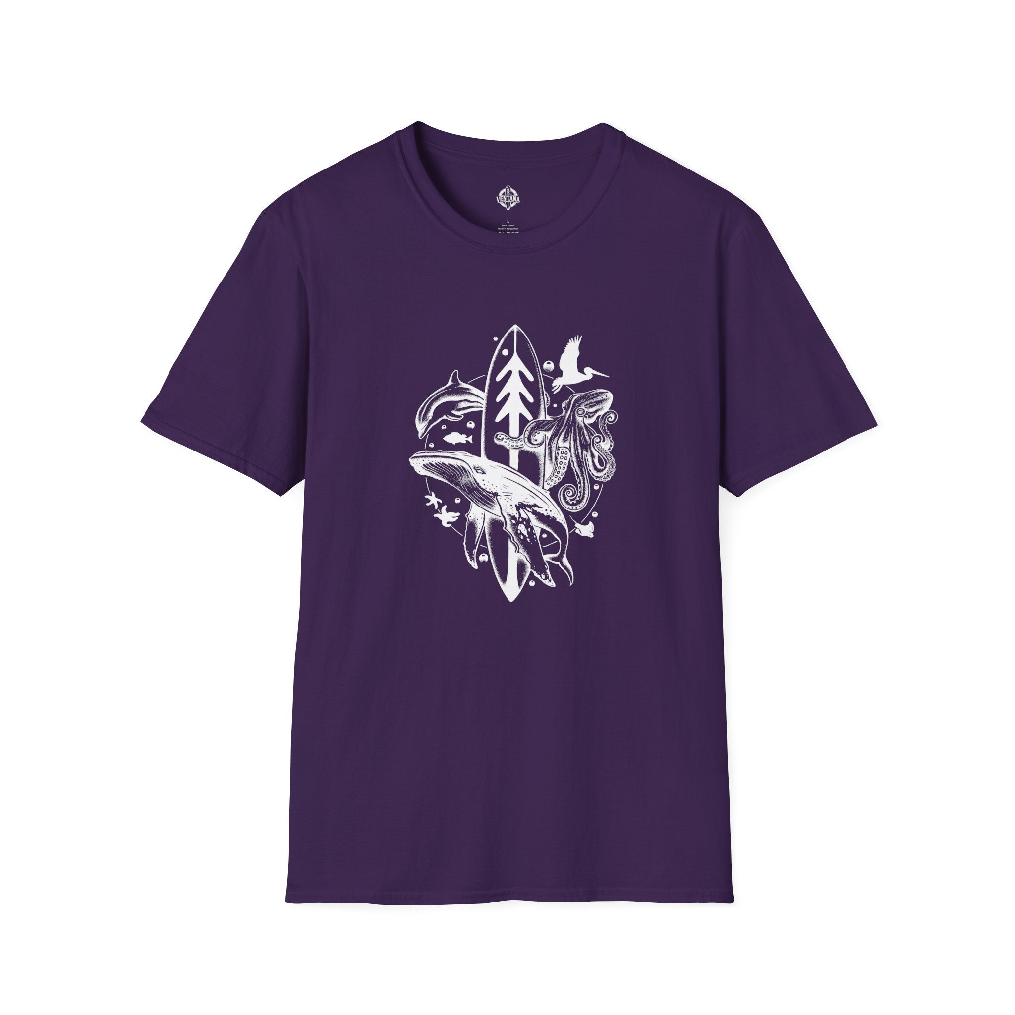 Ventana Monterey Bay by Thiago Bianchini cotton t-shirt image 14