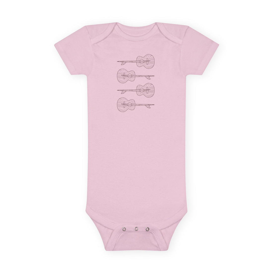 Ventana Santa Cruz Guitar Collab baby cotton onesie image 2