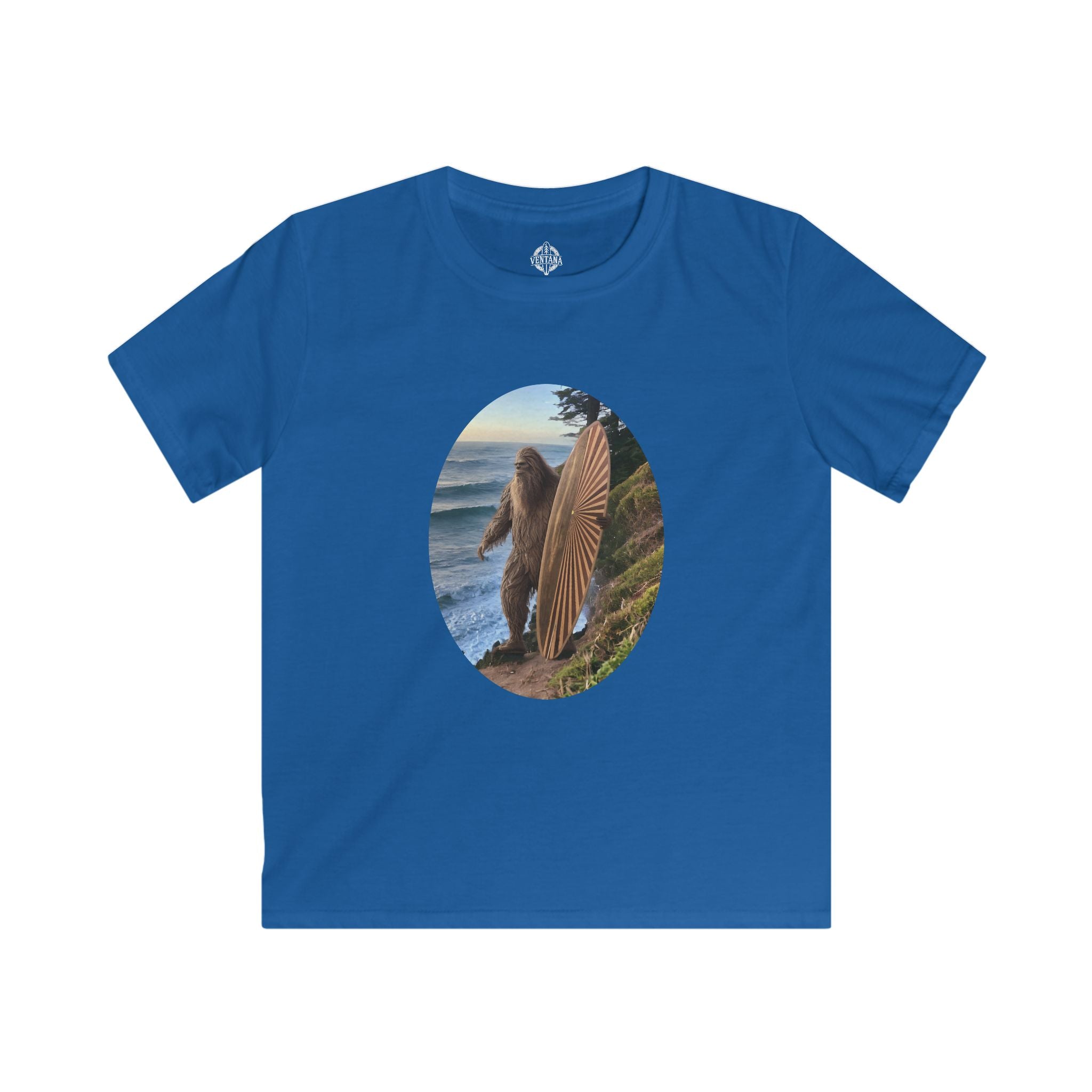 Ventana Real Surfsquatch kids soft style t-shirt image 10