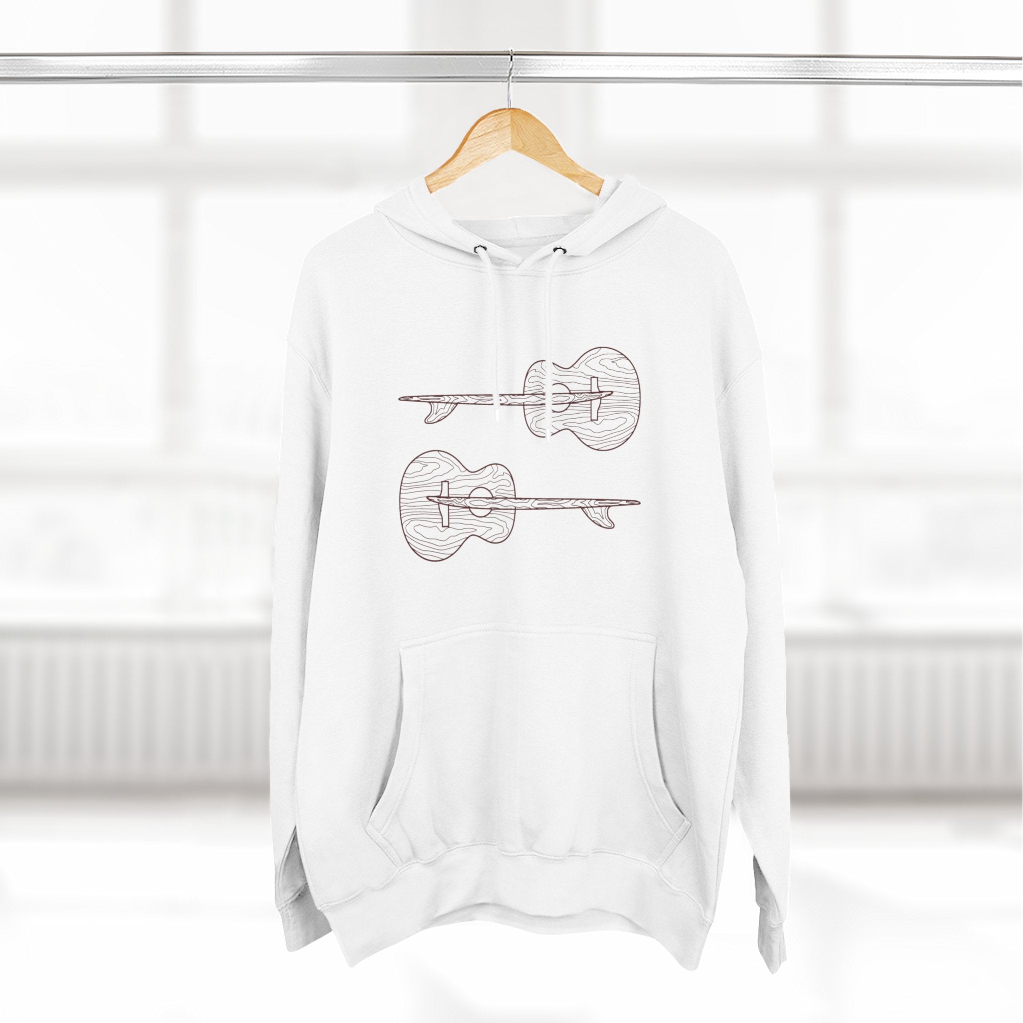 Ventana Santa Cruz Guitar Collab fleece hoodie image 13