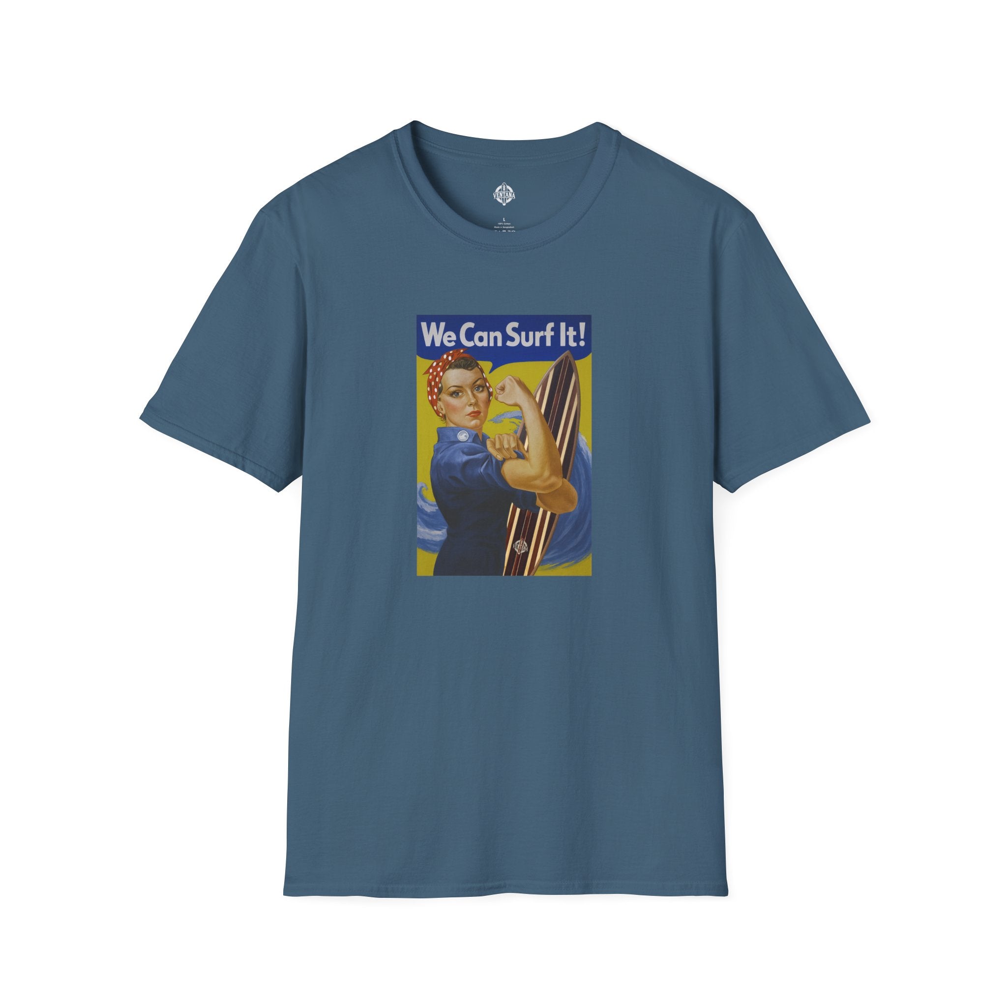 Rosie the Surfer cotton t-shirt image 3