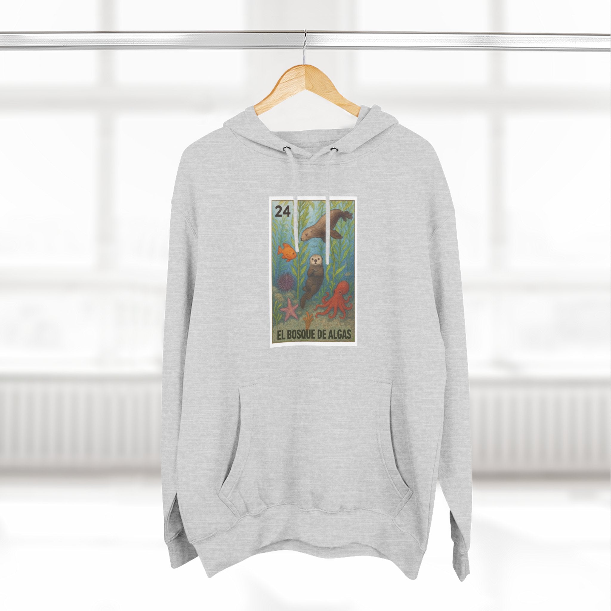 Kelp Forest Lotería fleece hoodie image 19