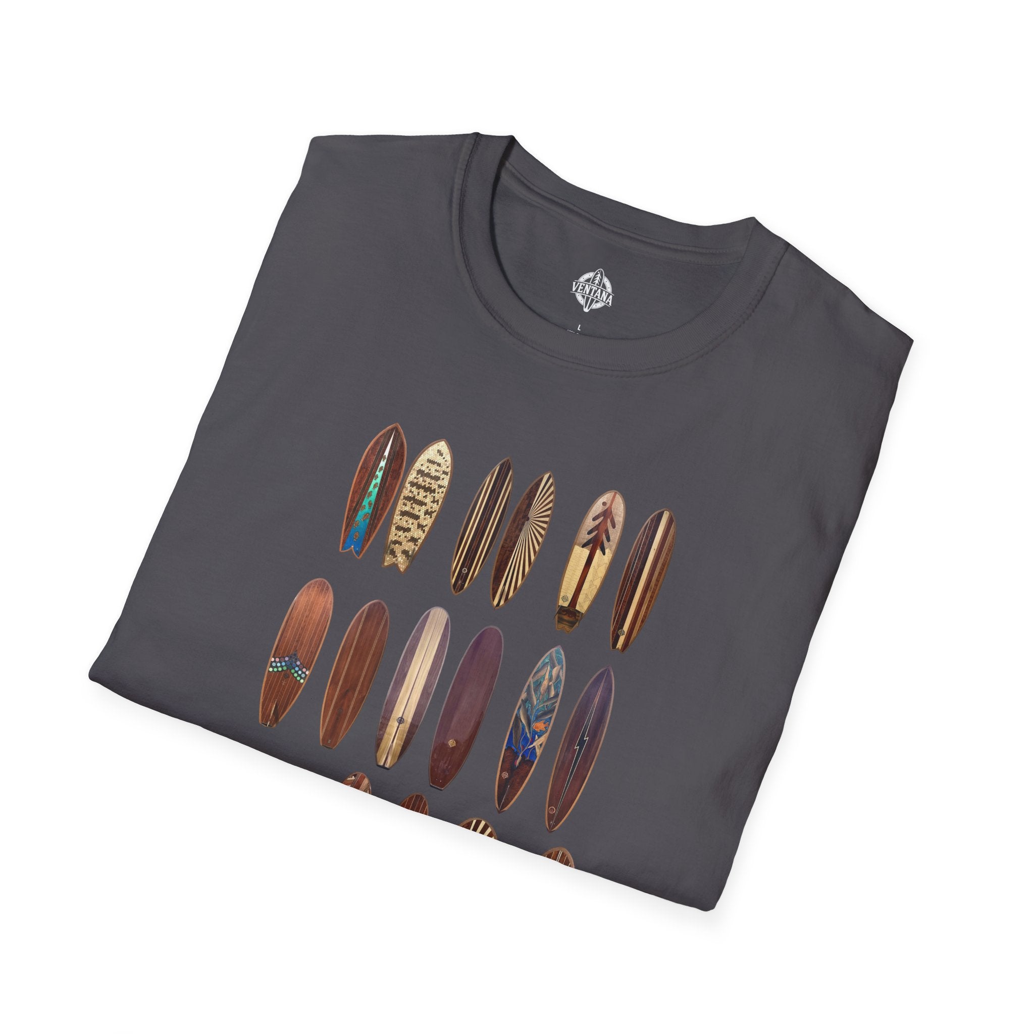 Ventana Wooden Surfboards Unisex - Soft Style U.S. Cotton T-Shirt