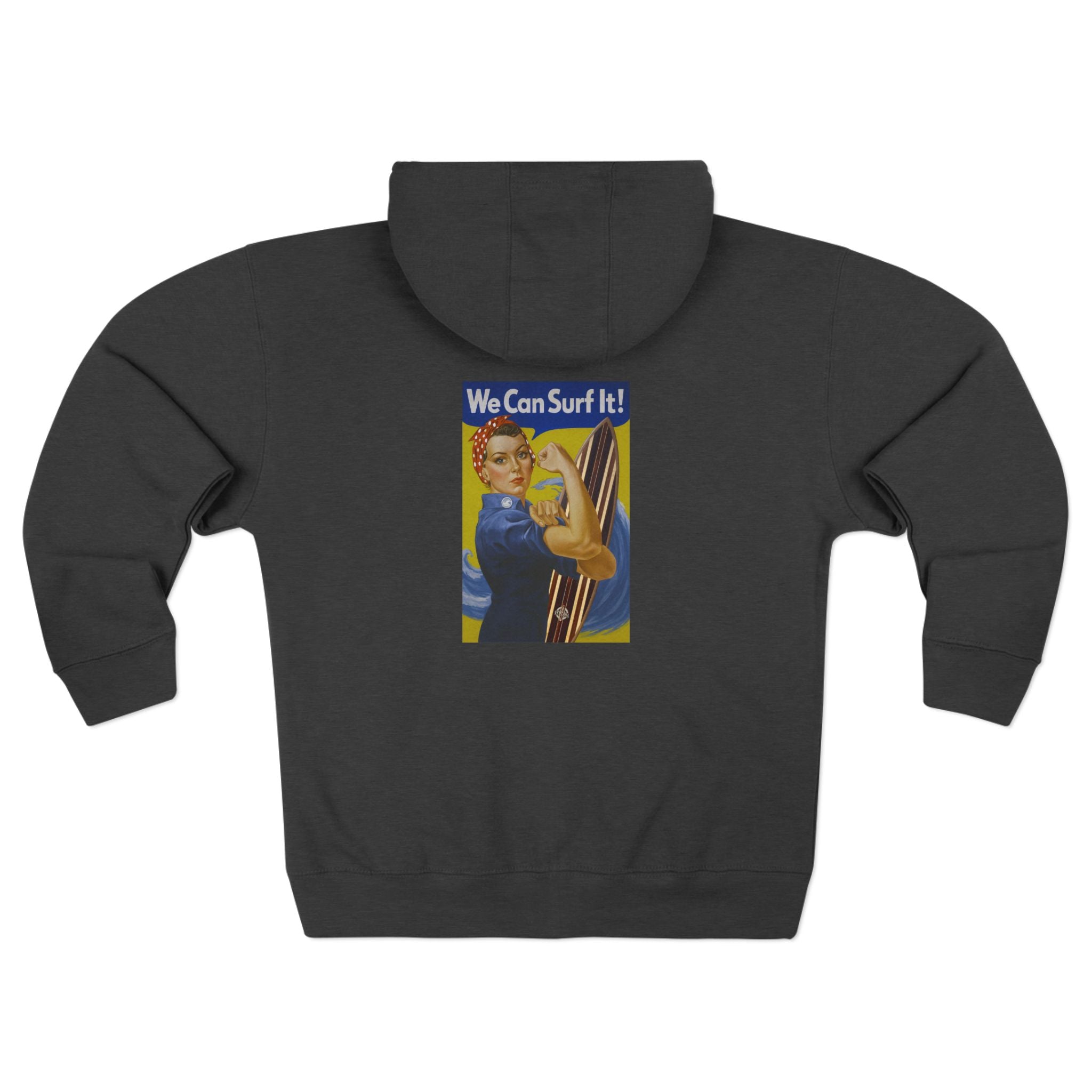 Rosie the Surfer zip fleece hoodie image 12