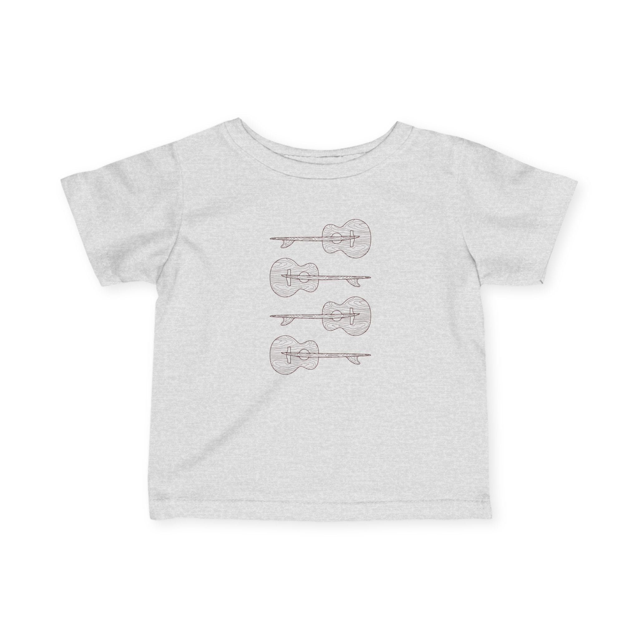 Ventana Santa Cruz Guitar Collab infant cotton t-shirt image 5