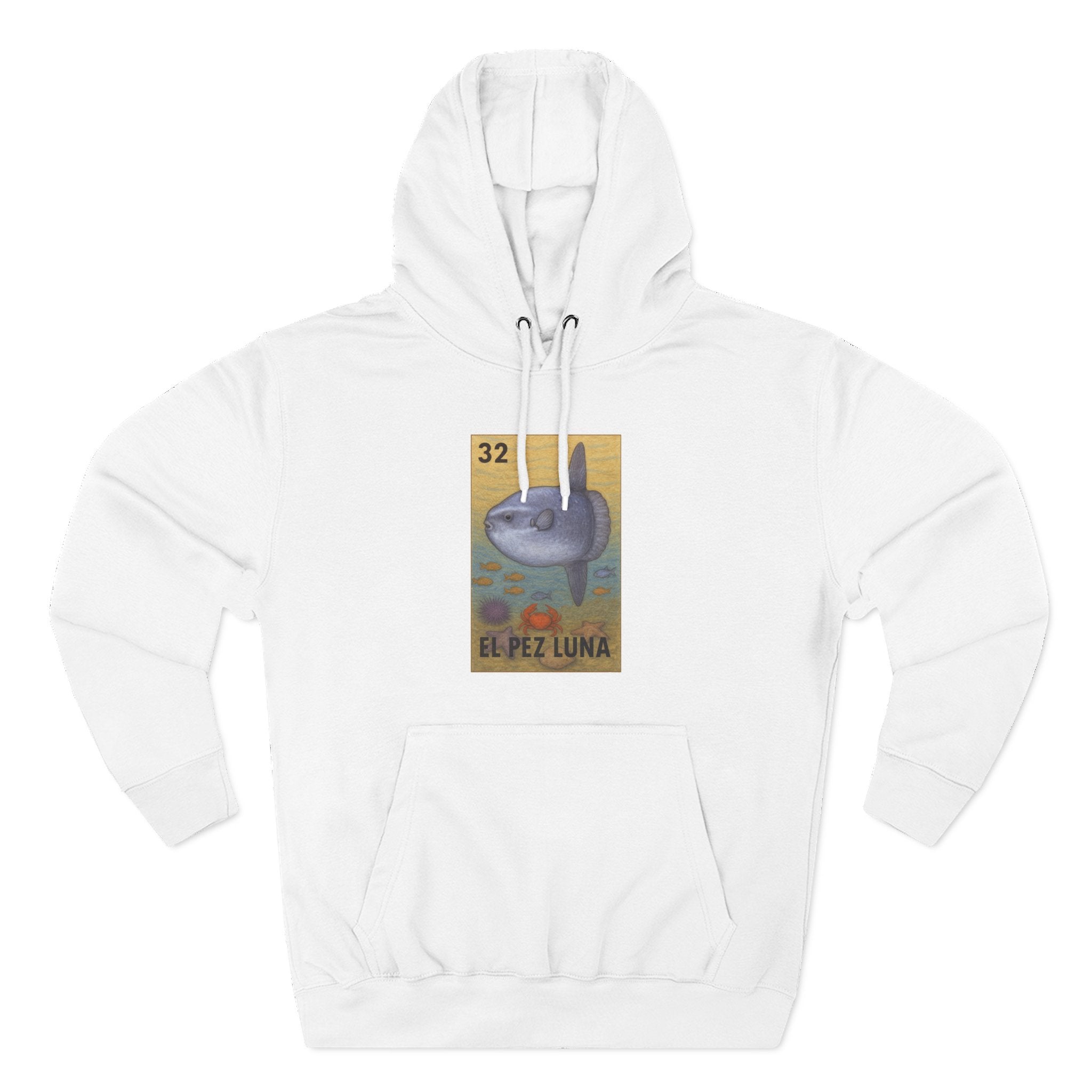 Sunfish Lotería fleece hoodie image 4
