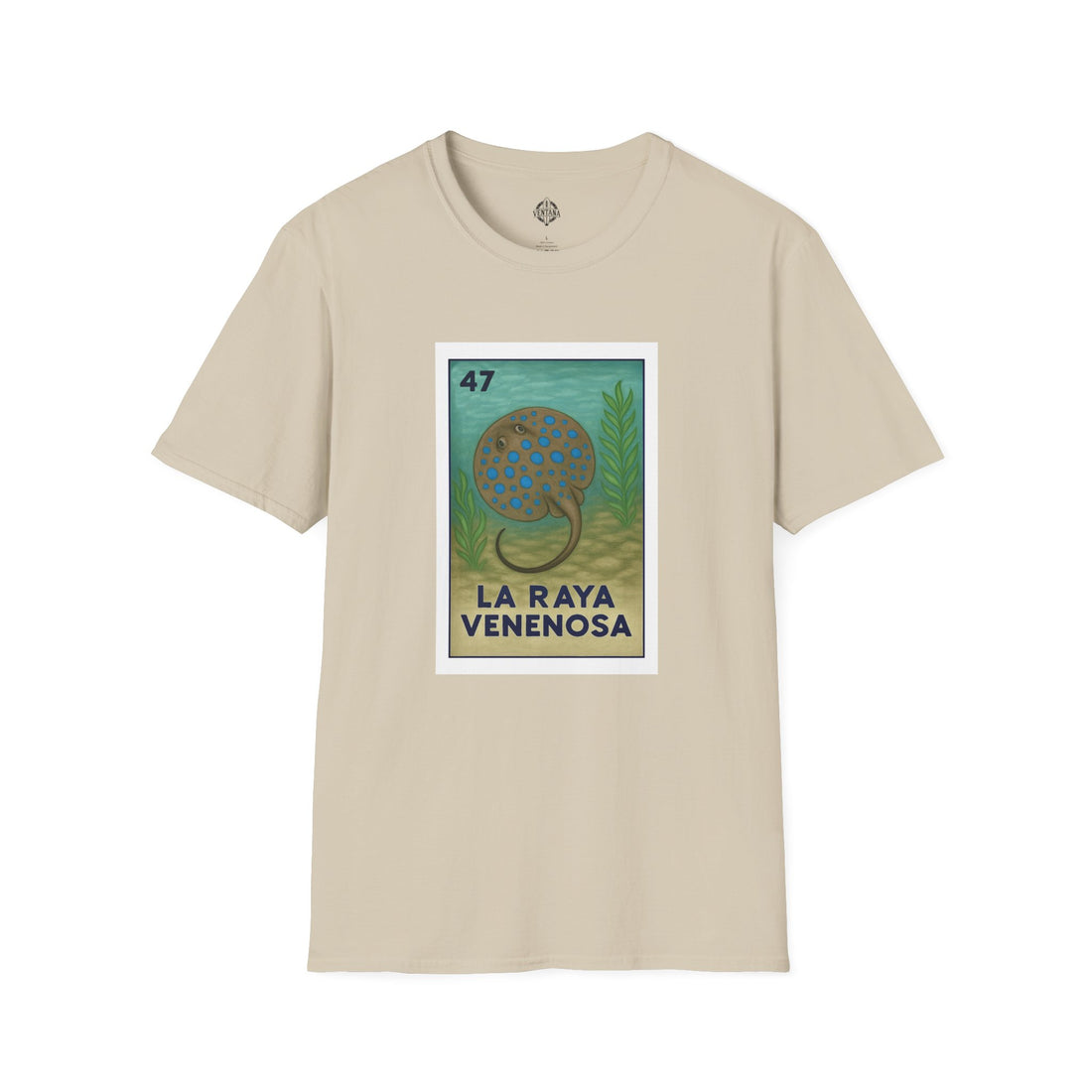 Stingray Lotería cotton t-shirt image 2