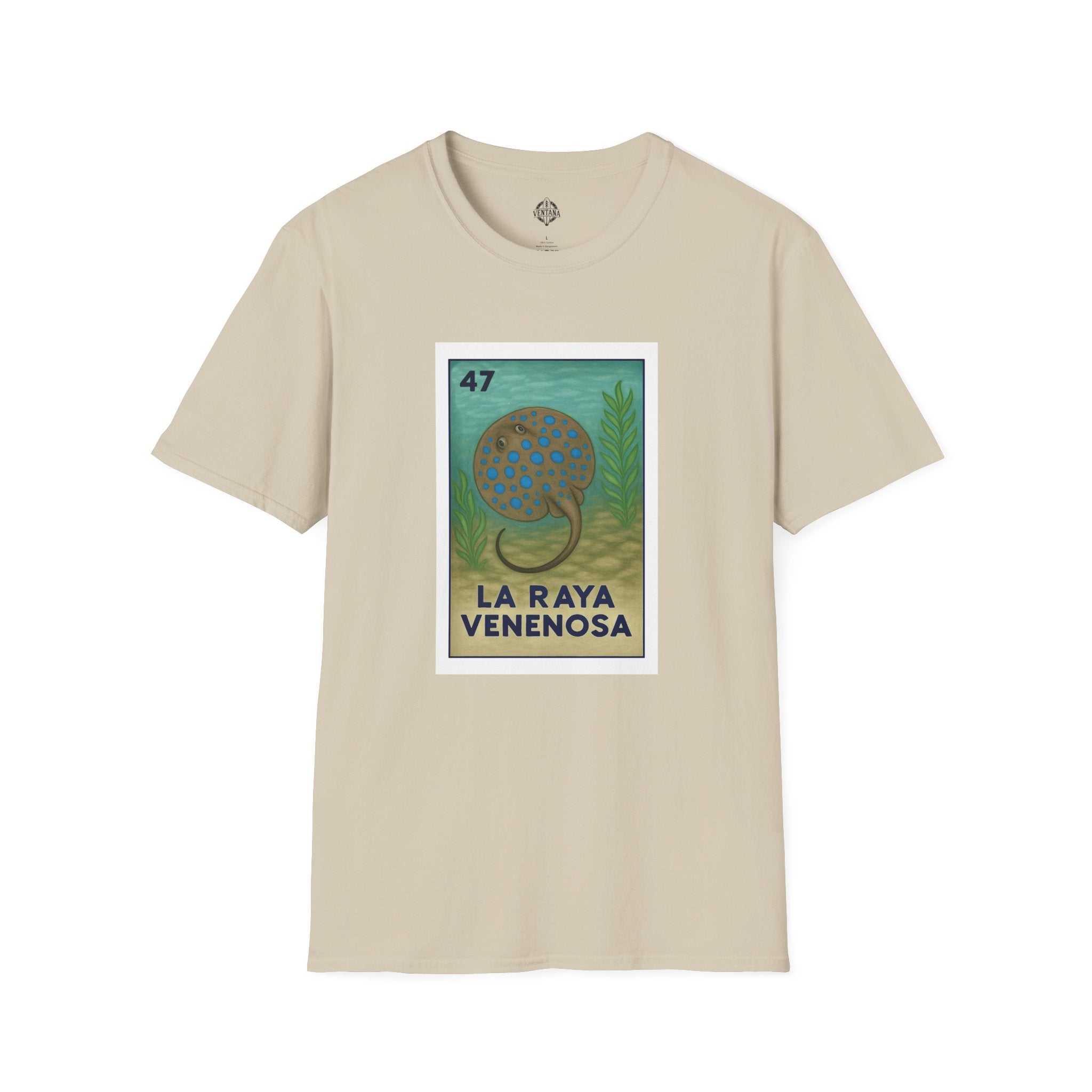 Stingray Lotería cotton t-shirt image 2