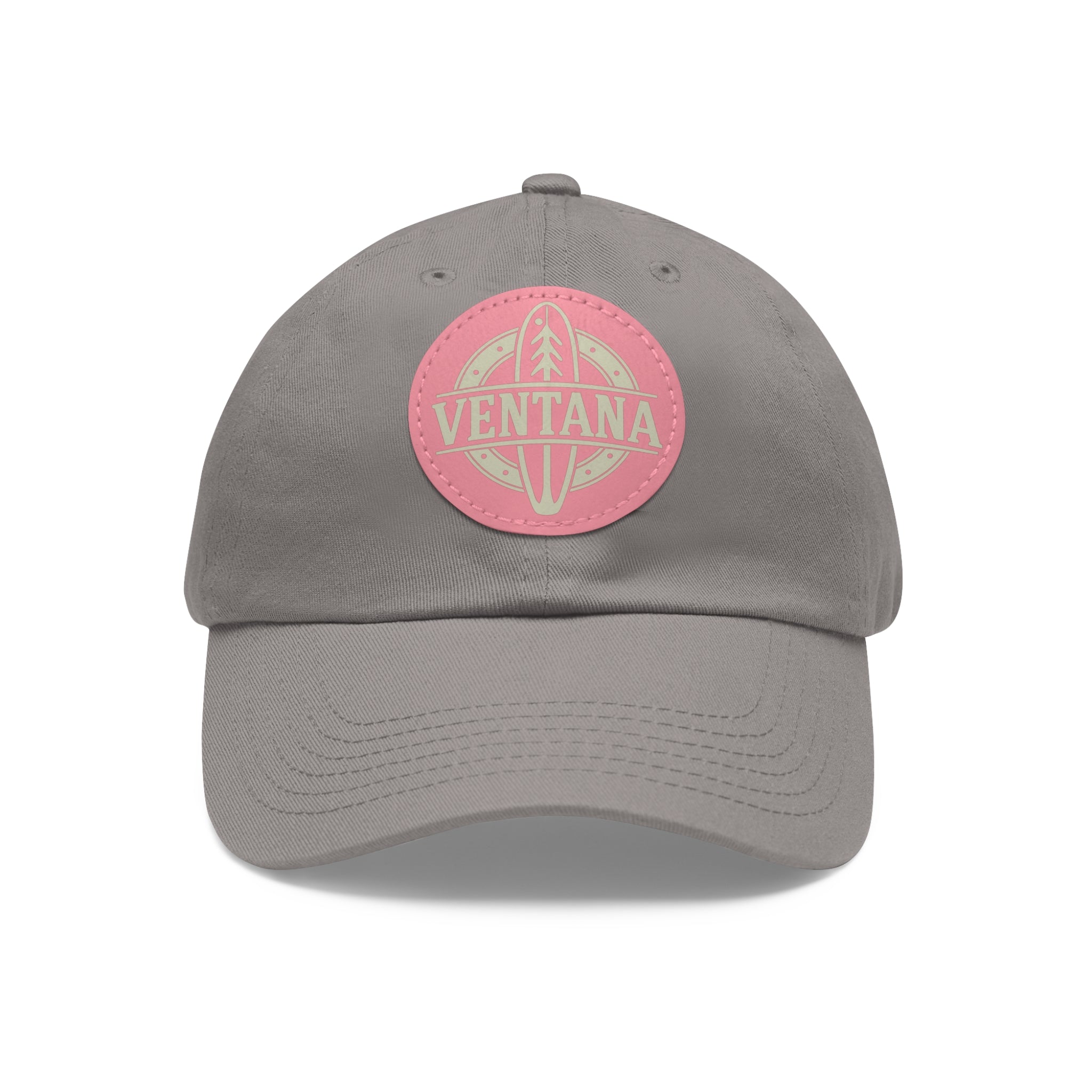 Ventana Treefish Logo Vegan Leather Patch Hat