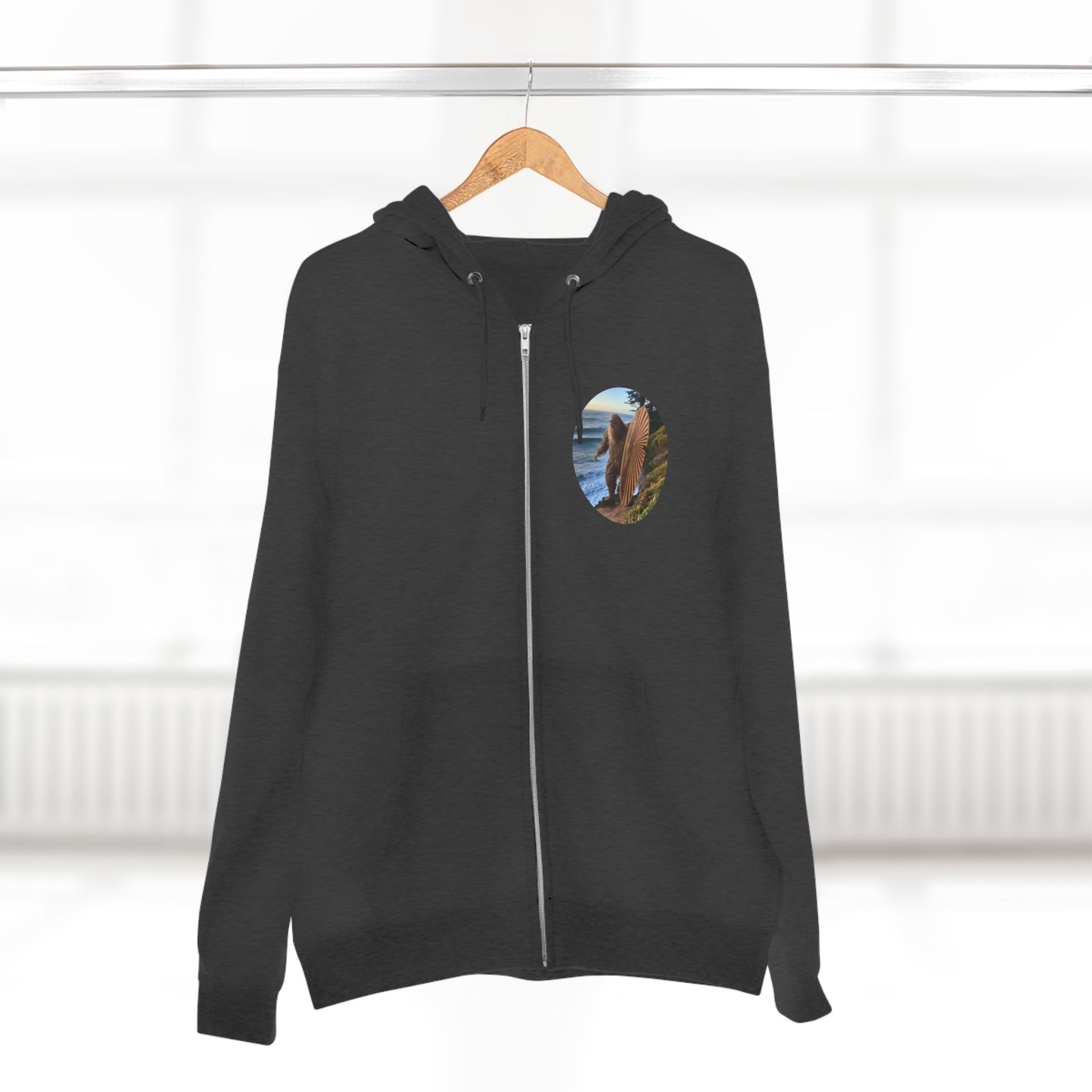 Ventana Real Surfsquatch zip fleece hoodie image 14