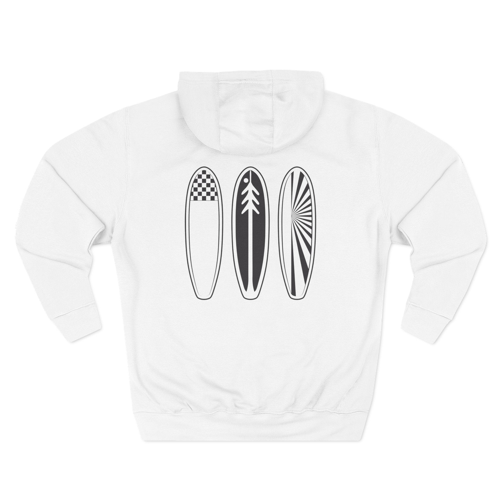Ventana Three Board fleece hoodie image 4