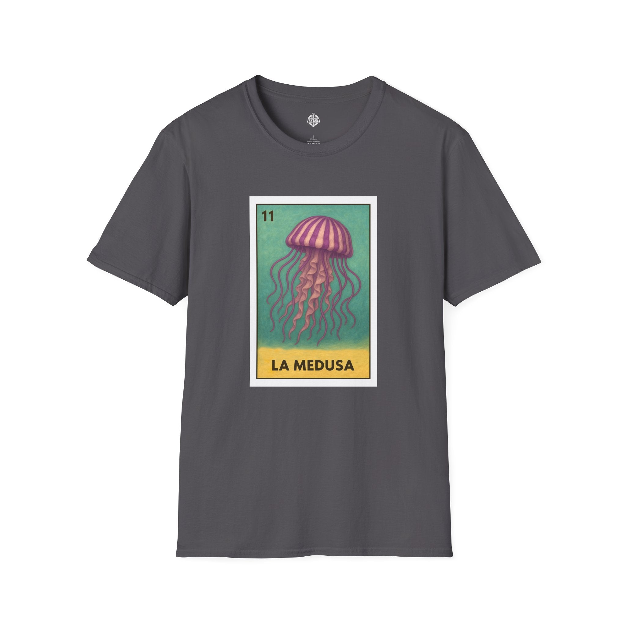 Sea Jelly Lotería cotton t-shirt image 13