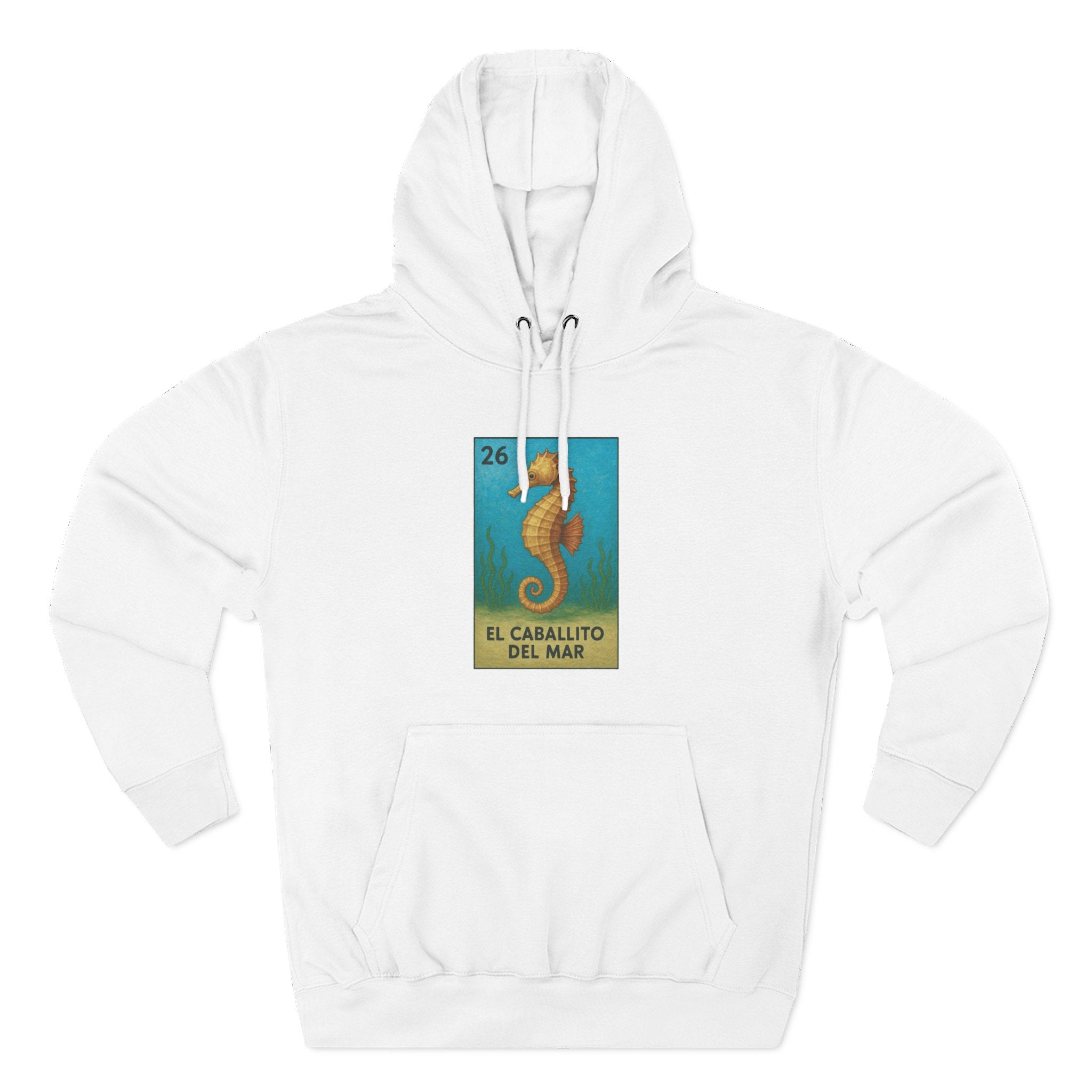 Seahorse Lotería fleece hoodie image 6