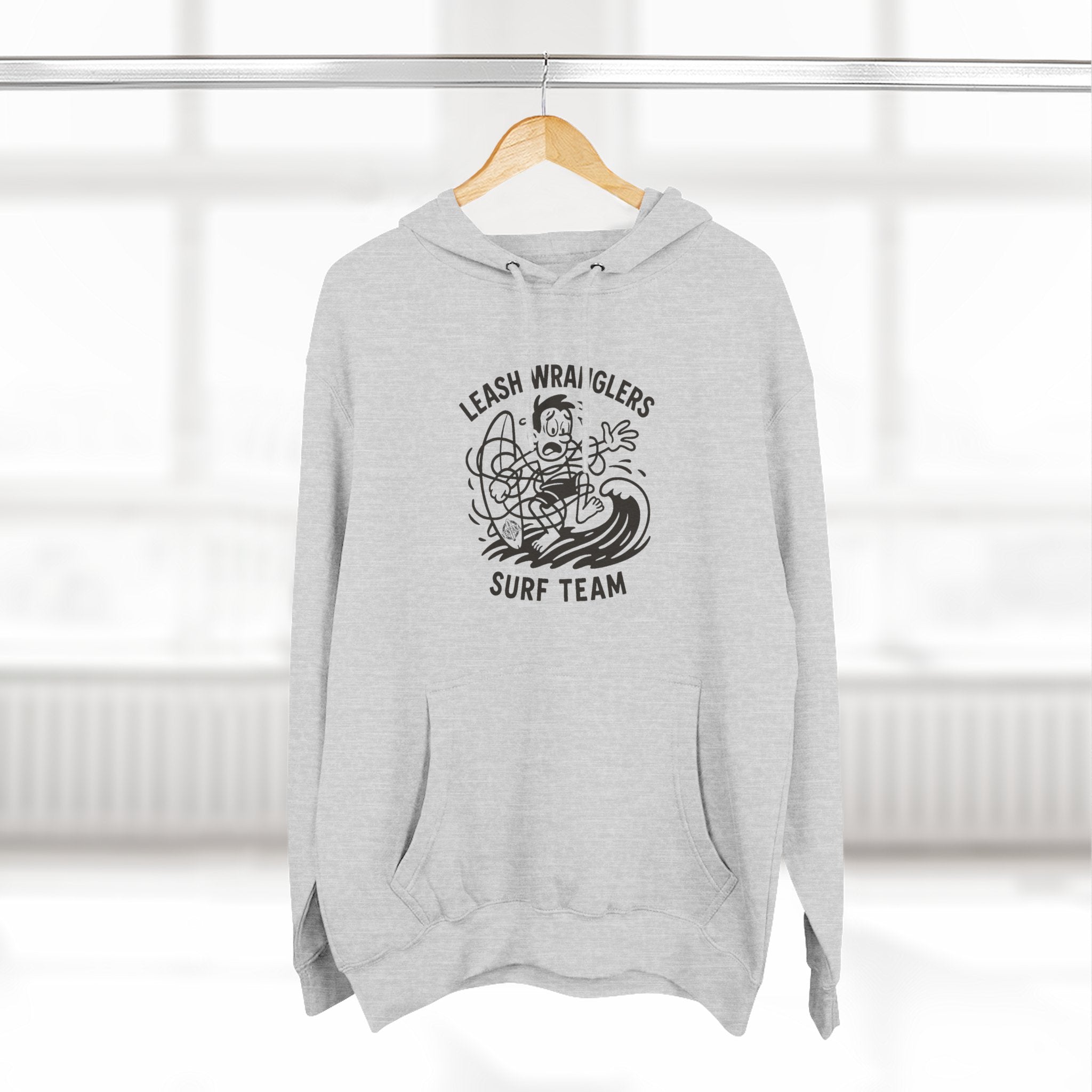 Leash Wranglers Surf Team fleece hoodie image 19