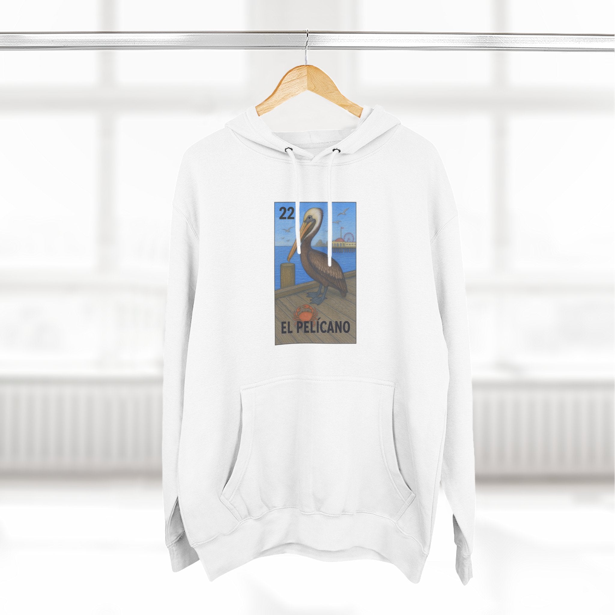 Pelican Loteria fleece hoodie product image 13