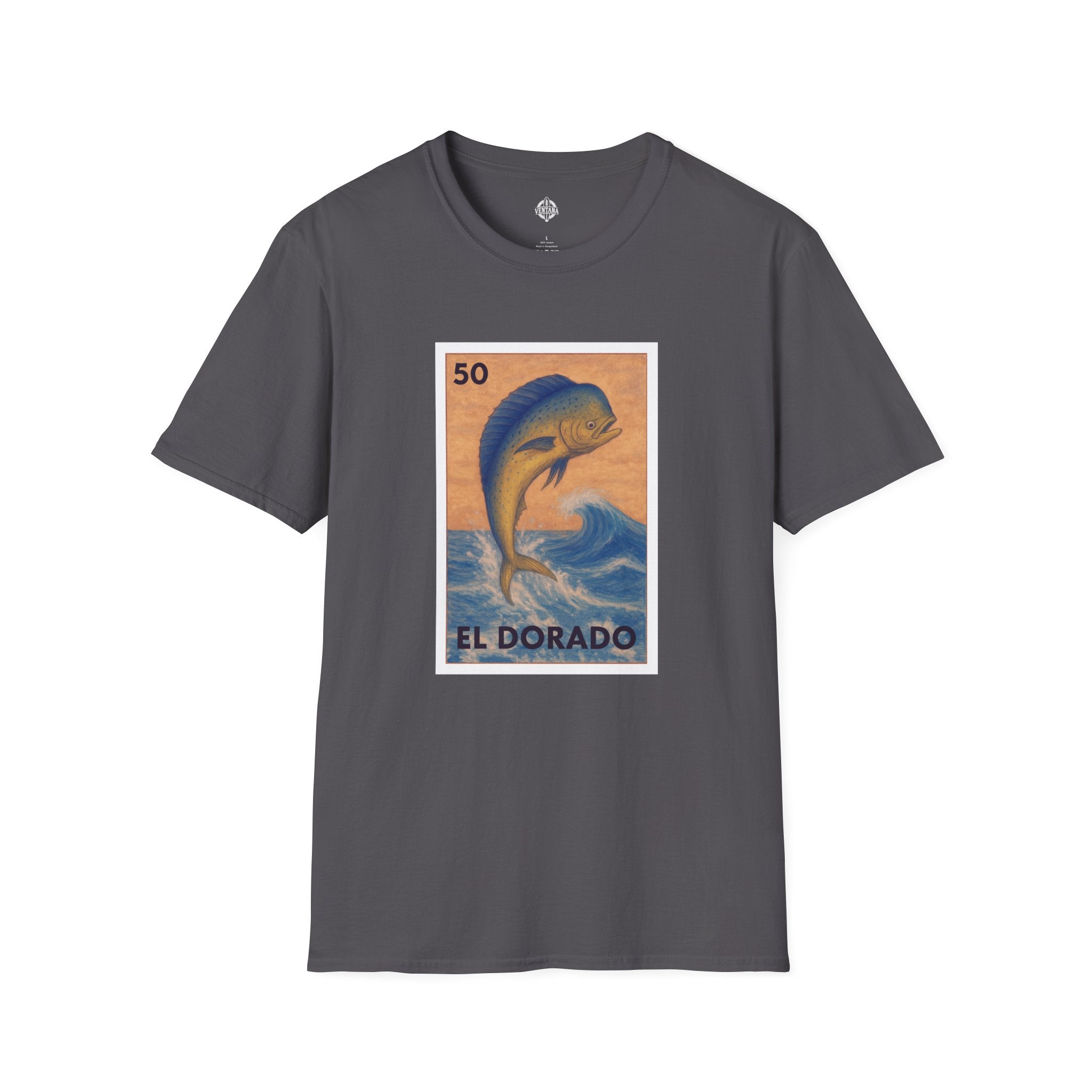 Dorado Lotería Unisex - Soft Style U.S. Cotton T-Shirt (El Dorado)