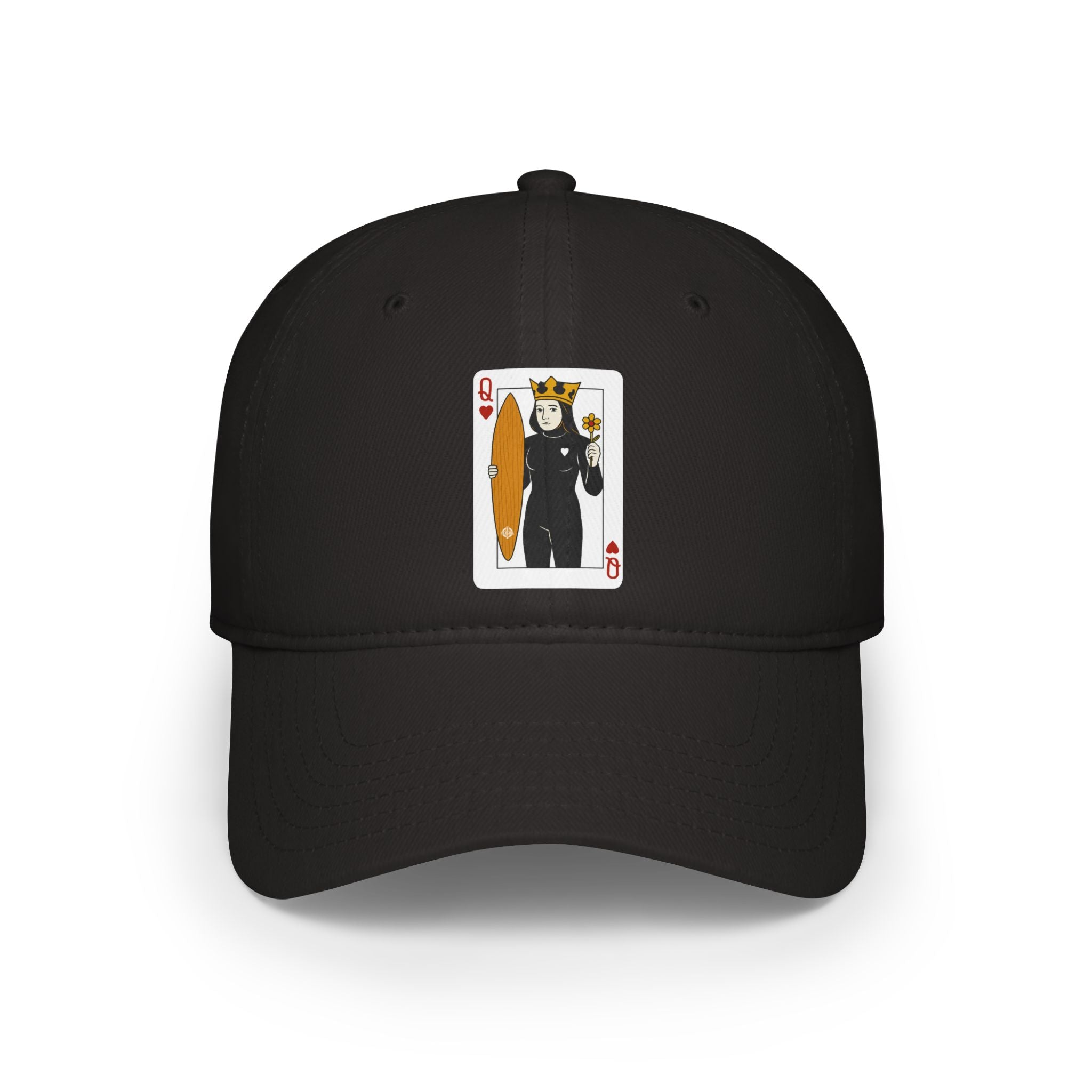 Queen of Hearts Surfer baseball cap image 3