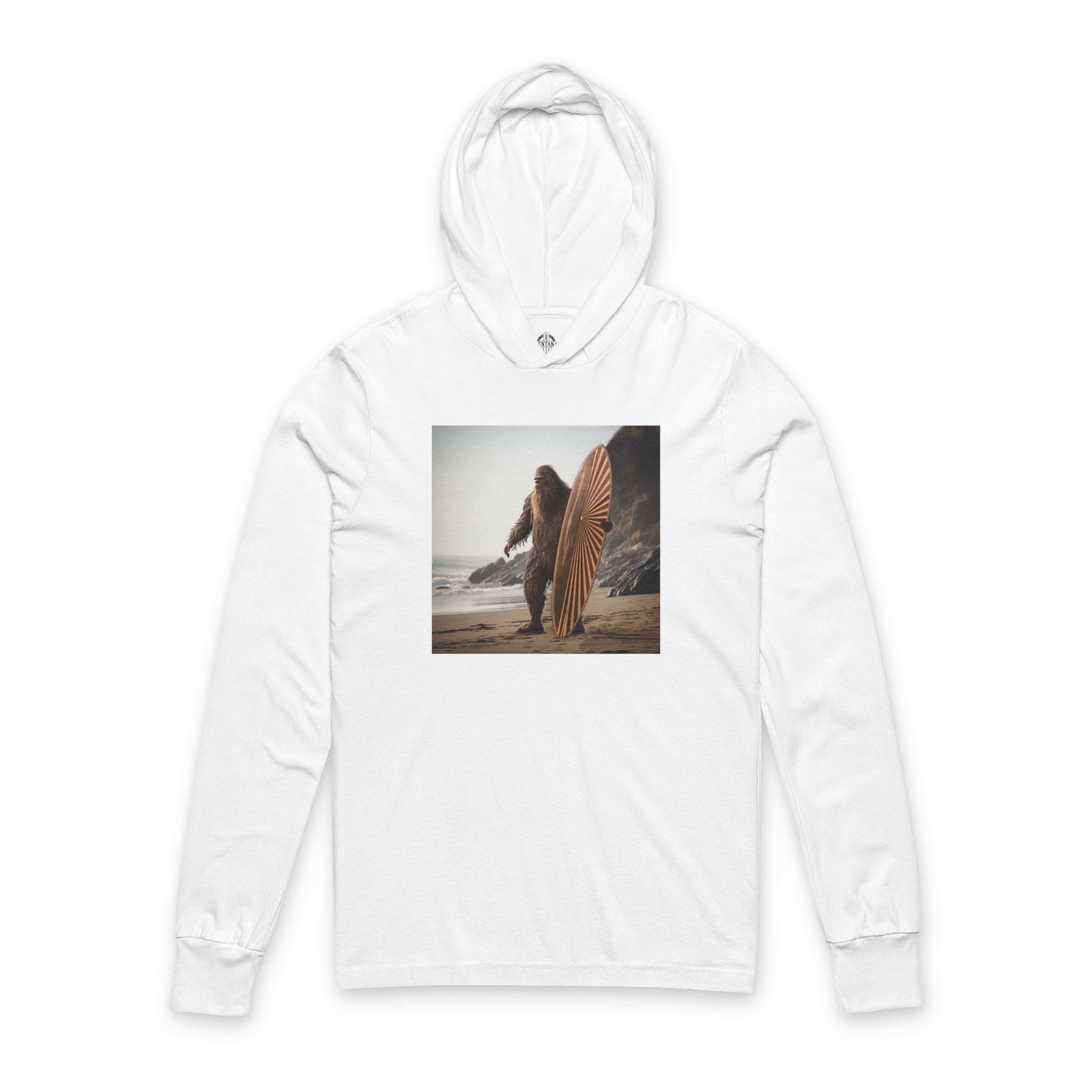 Ventana Real Surfsquatch cotton hooded long sleeve t-shirt image 3