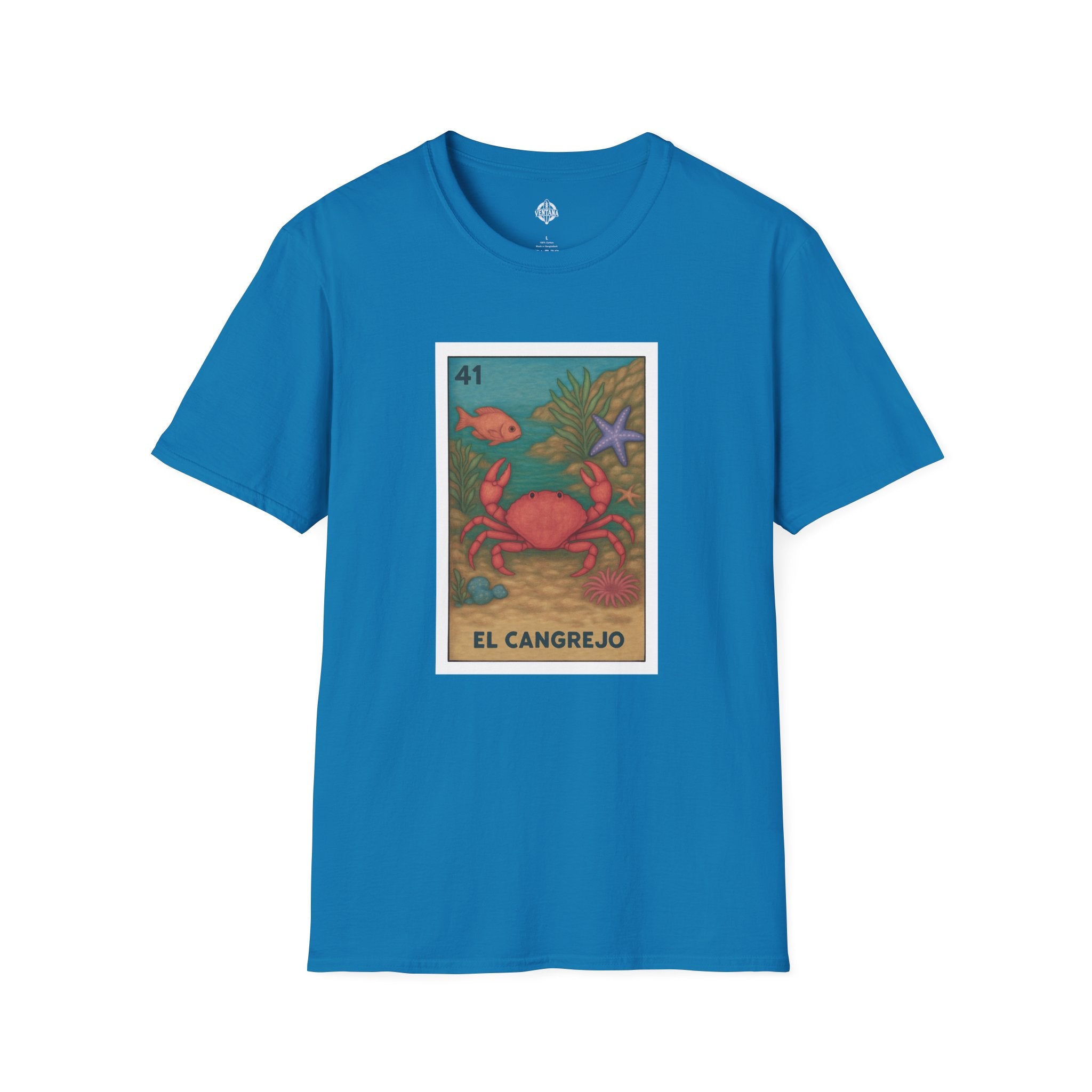 Crab Lotería cotton t-shirt image 12
