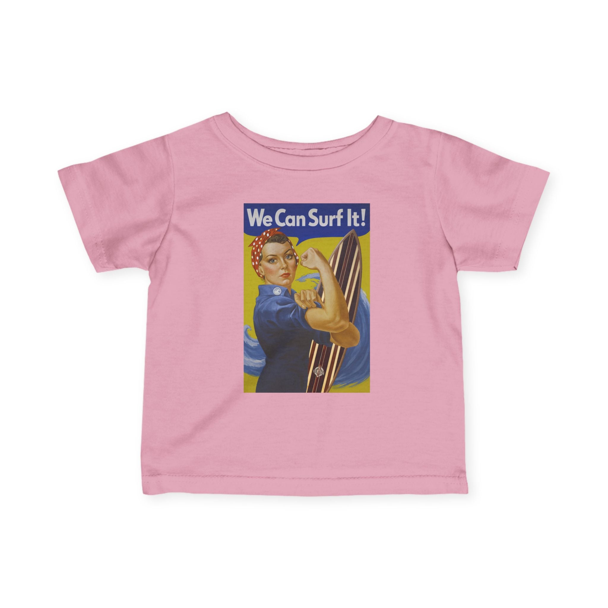 Rosie the Surfer infant cotton t-shirt image 2