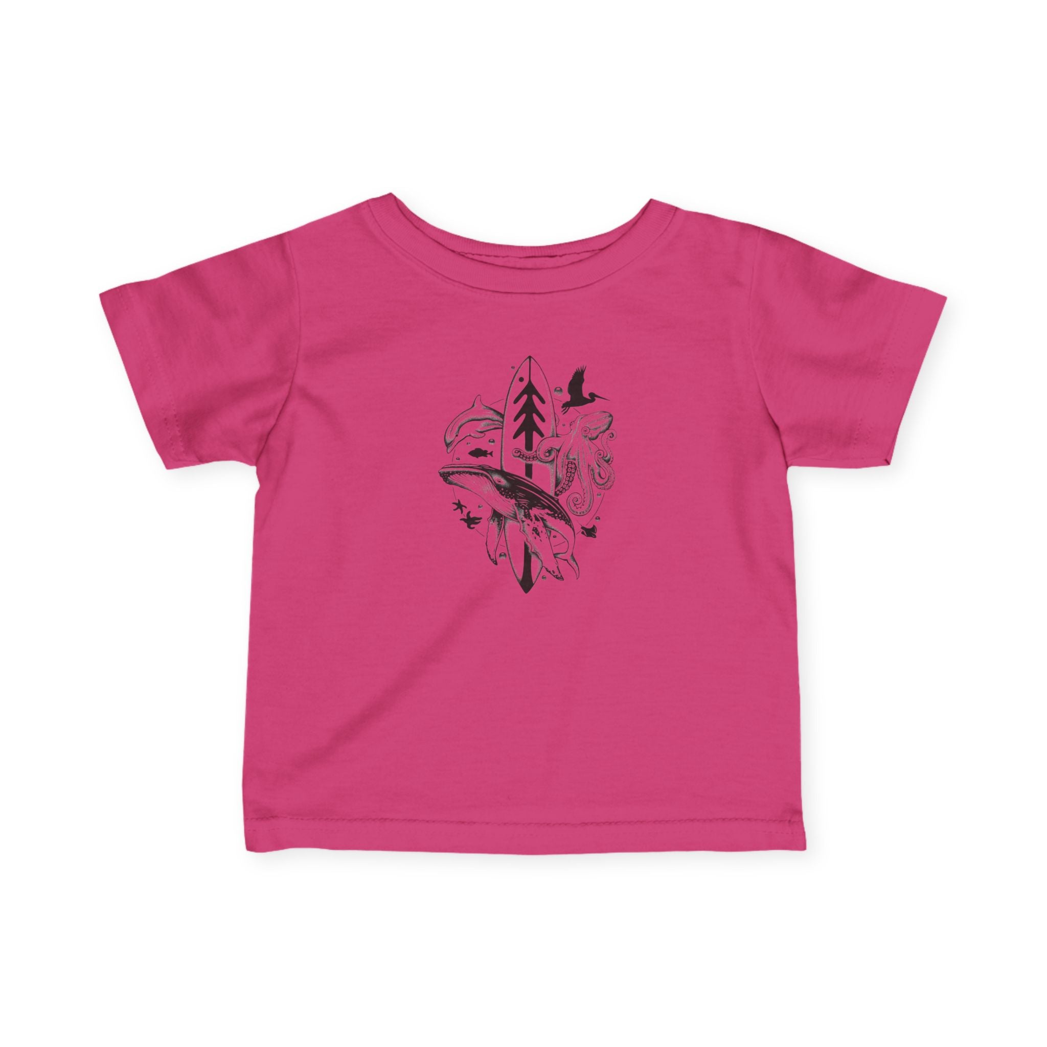 Ventana Monterey Bay by Thiago Bianchini infant cotton t-shirt image 15