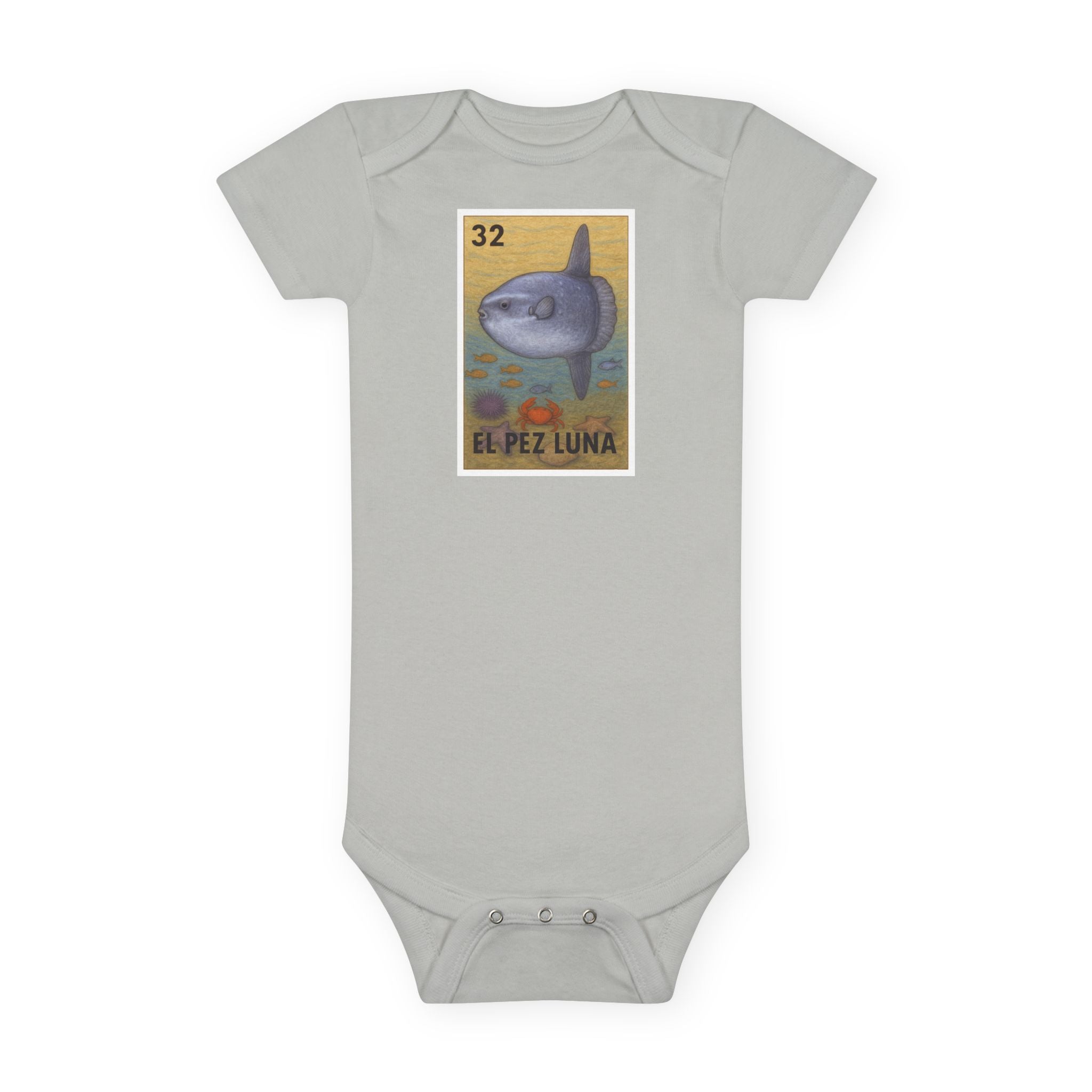 Sunfish Lotería baby cotton onesie image 4