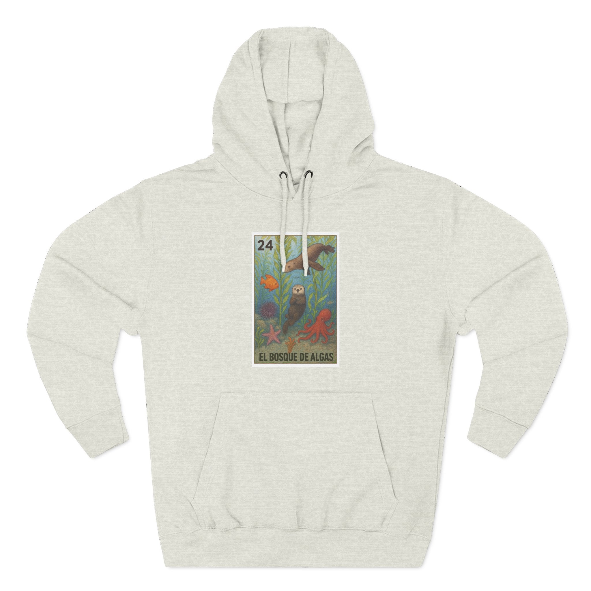 Kelp Forest Lotería fleece hoodie image 2